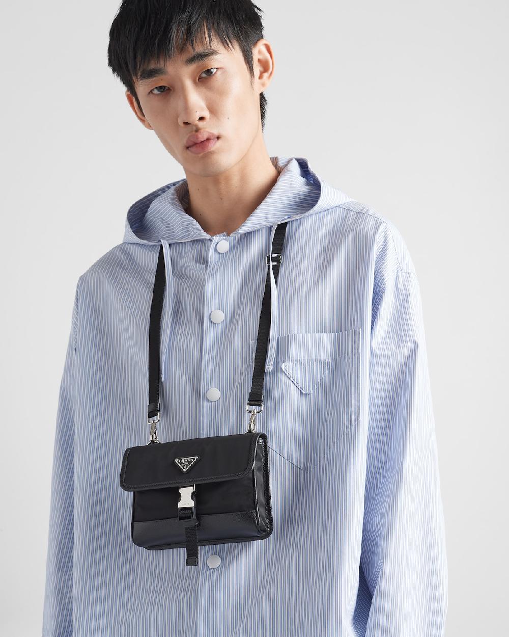 Prada Funda para smartphone de Re-Nylon y piel Saffiano Los más vendidos