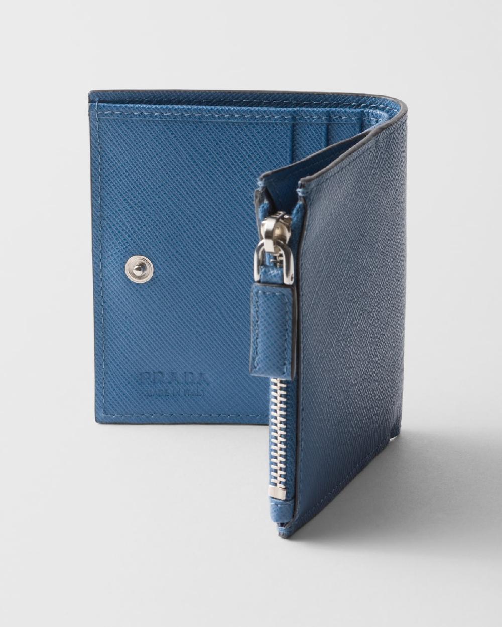 Prada Cartera pequeña de piel Saffiano Rebajas top