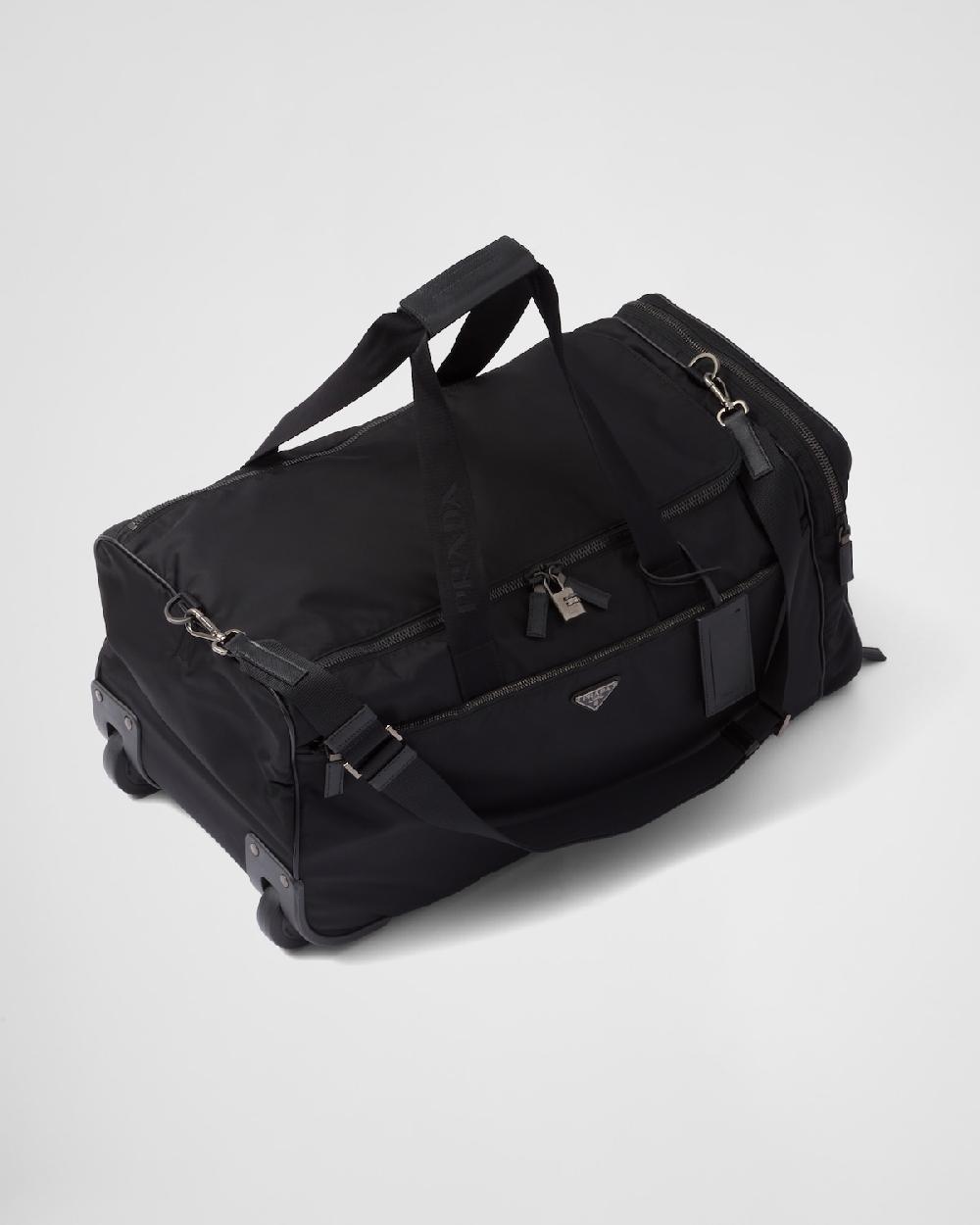 Prada Trolley de Re-Nylon y piel Saffiano COMPRAR AHORA
