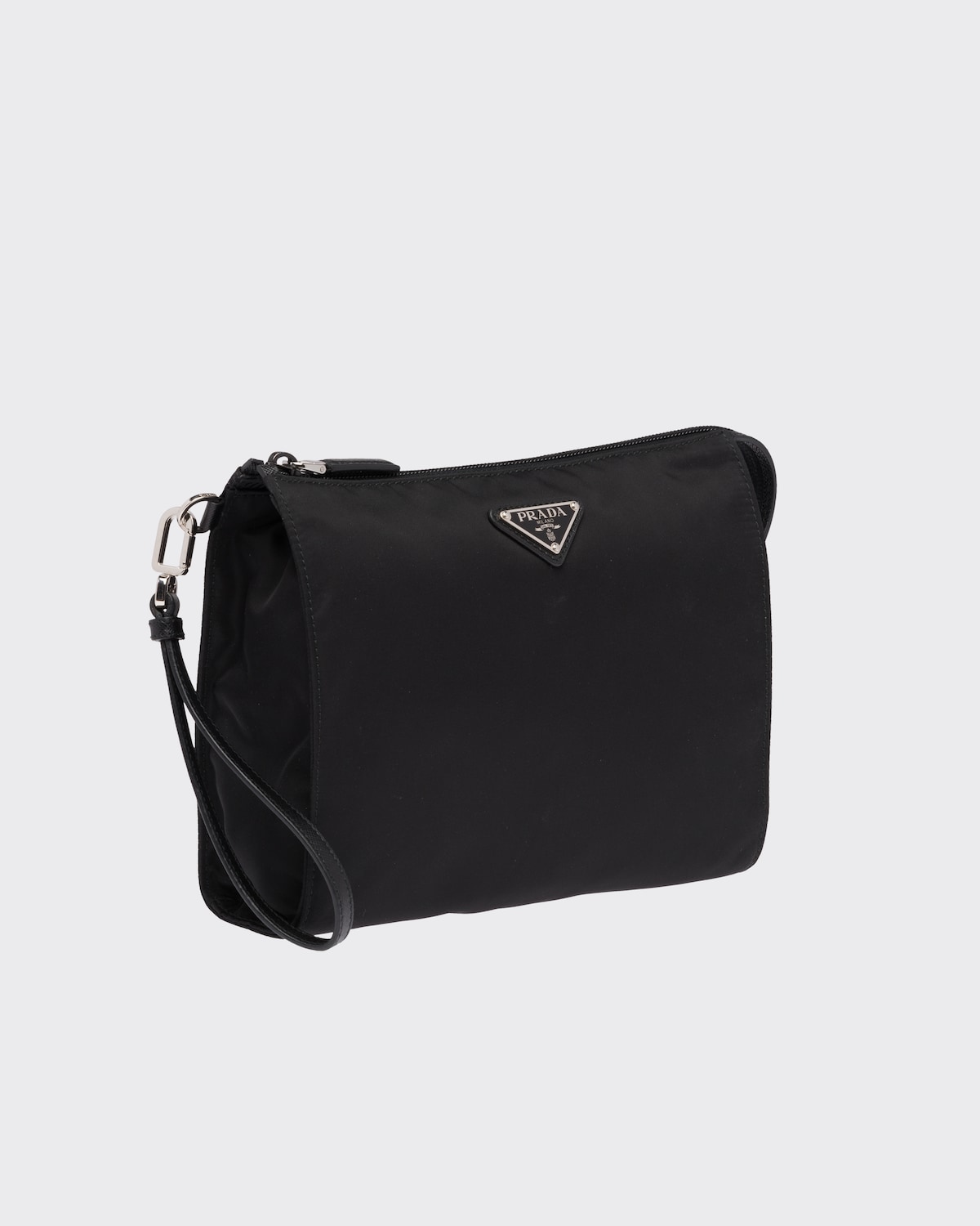 Prada Neceser de Re-Nylon y piel Saffiano Último día