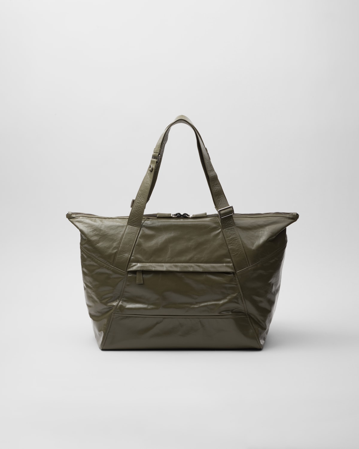 Prada Bolsa de viaje en piel Precio de fábrica