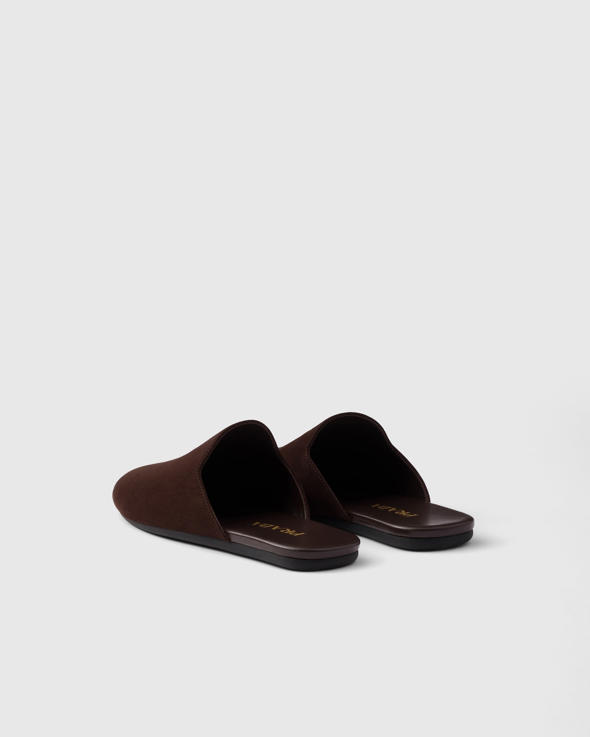 Prada Mules de ante Solo hoy