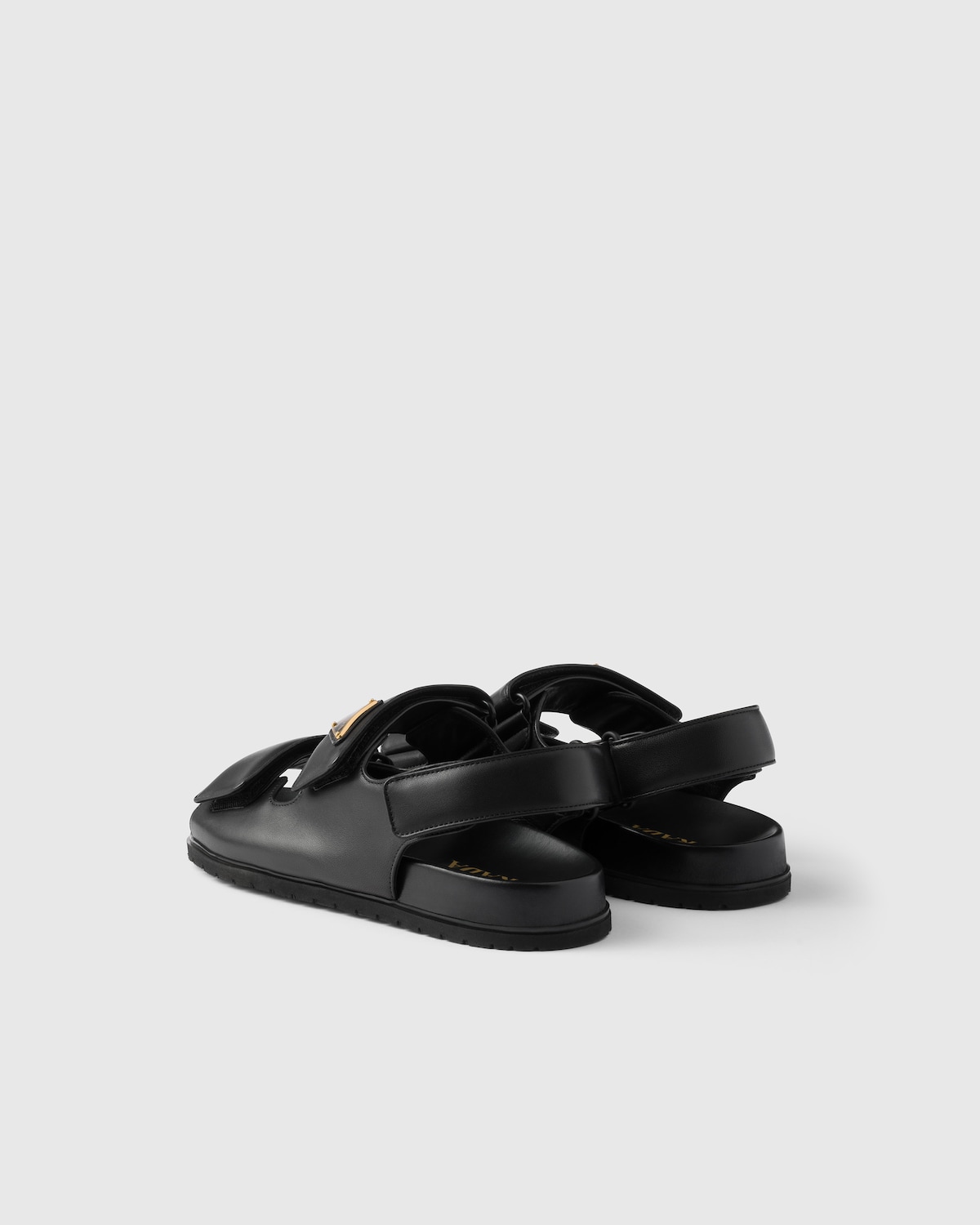 Prada Sandalias de napa Precios de Black Friday