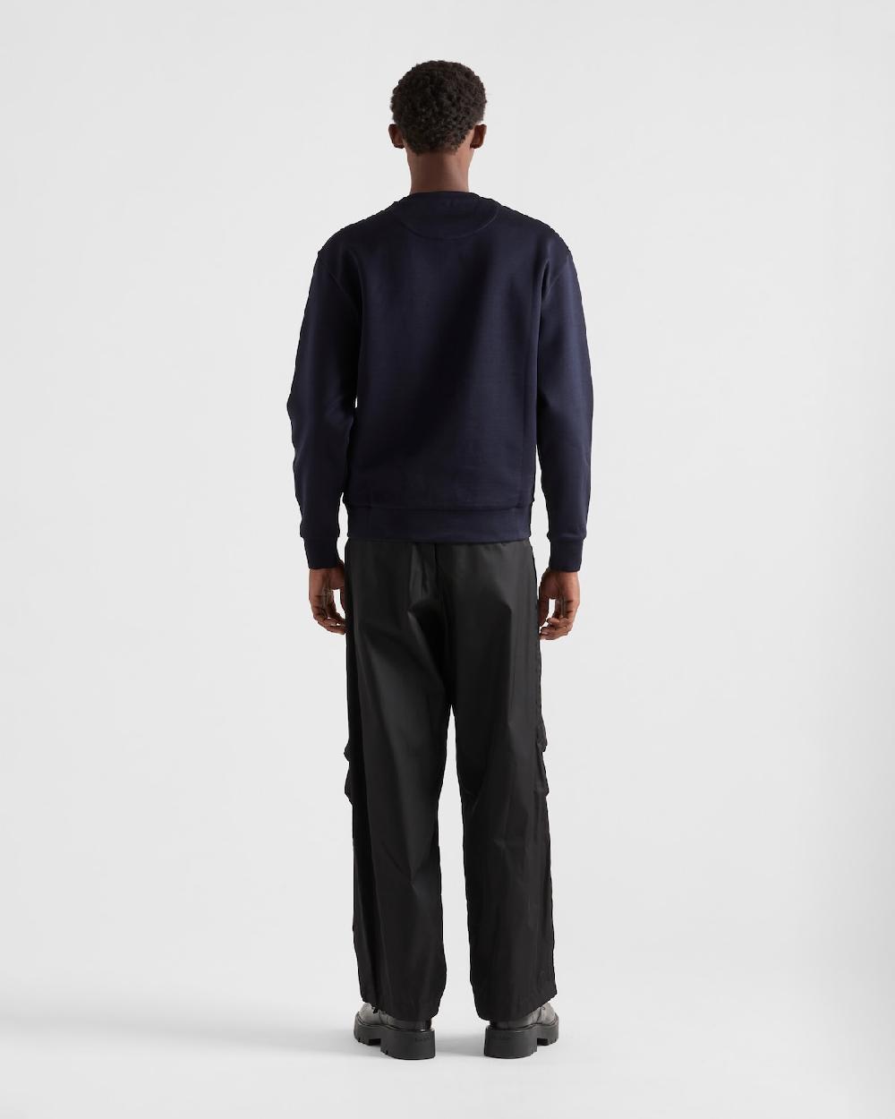 Prada Sudadera de algodón técnico Rebajas