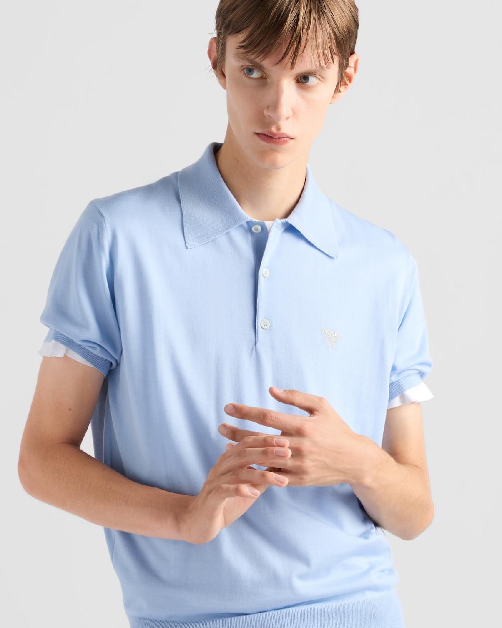 Prada Polo de lana superfina Rebajas online