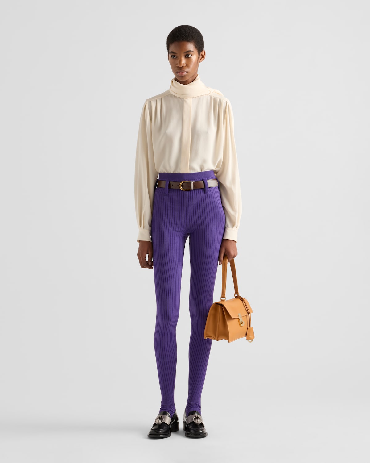 Prada Camisa de crepé