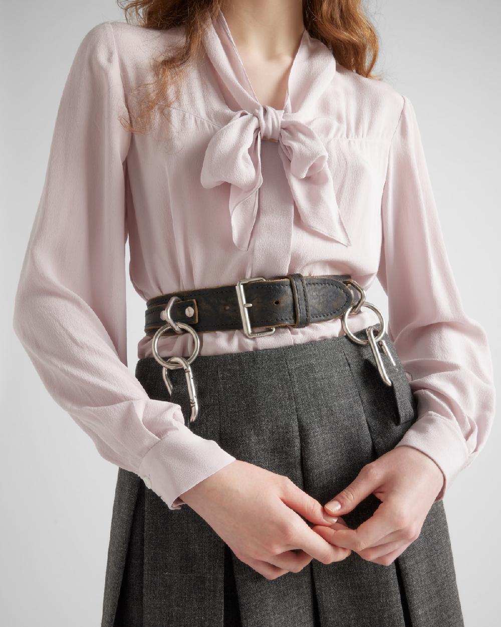 Prada Camisa de crepé Solo hoy