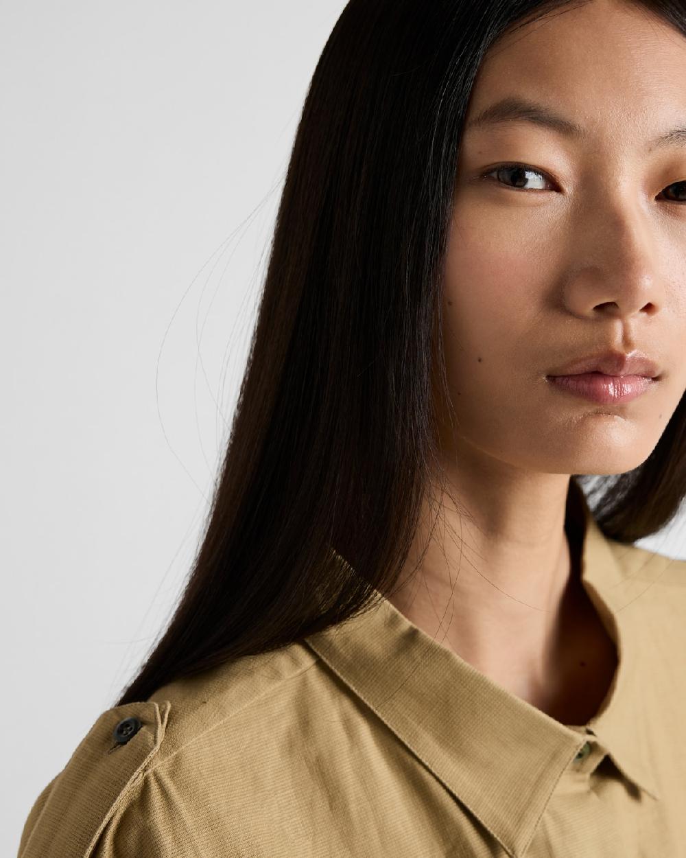 Prada Camisa de algodón holgada Última moda