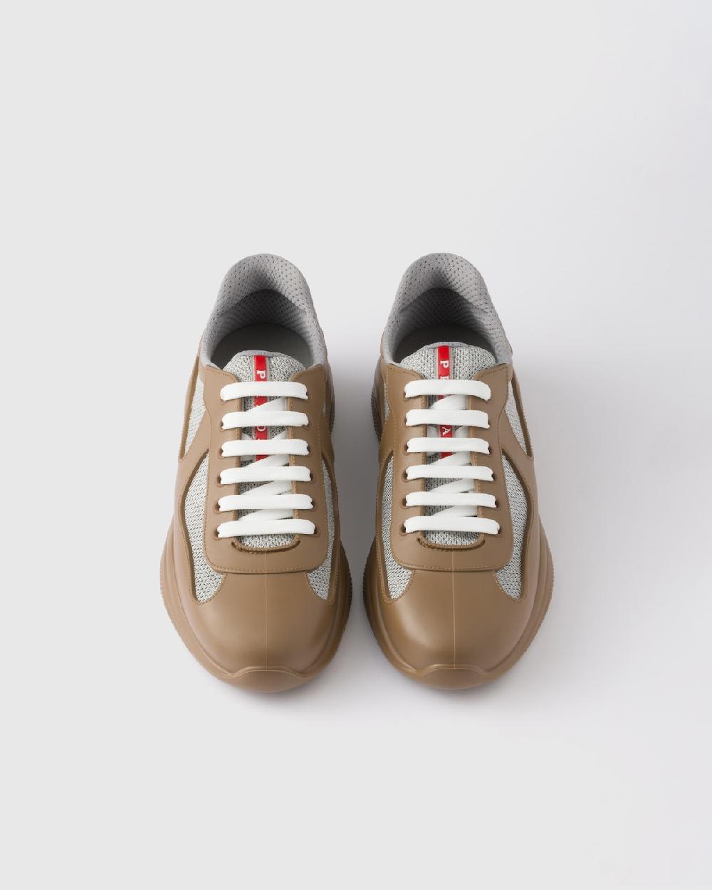 Prada Zapatillas de goma y tejido técnico Prada America's Cup Outlet online