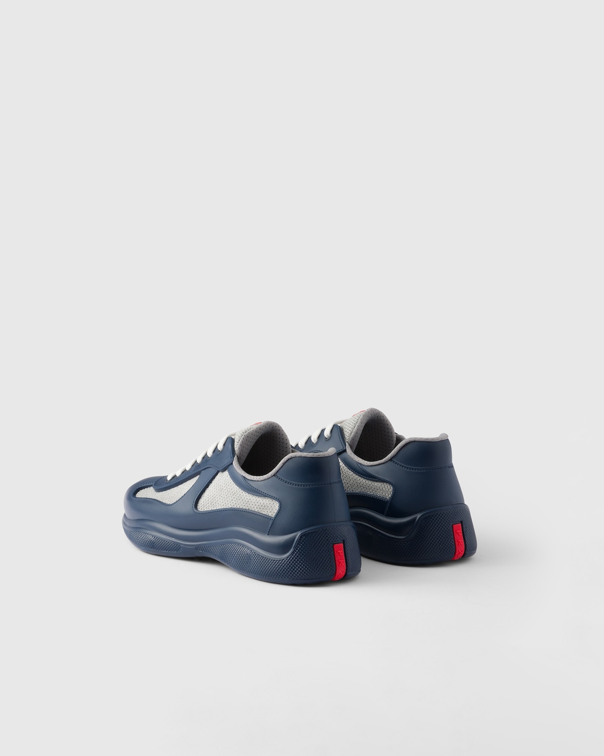 Prada Zapatillas de goma y tejido técnico Prada America's Cup Ofertas