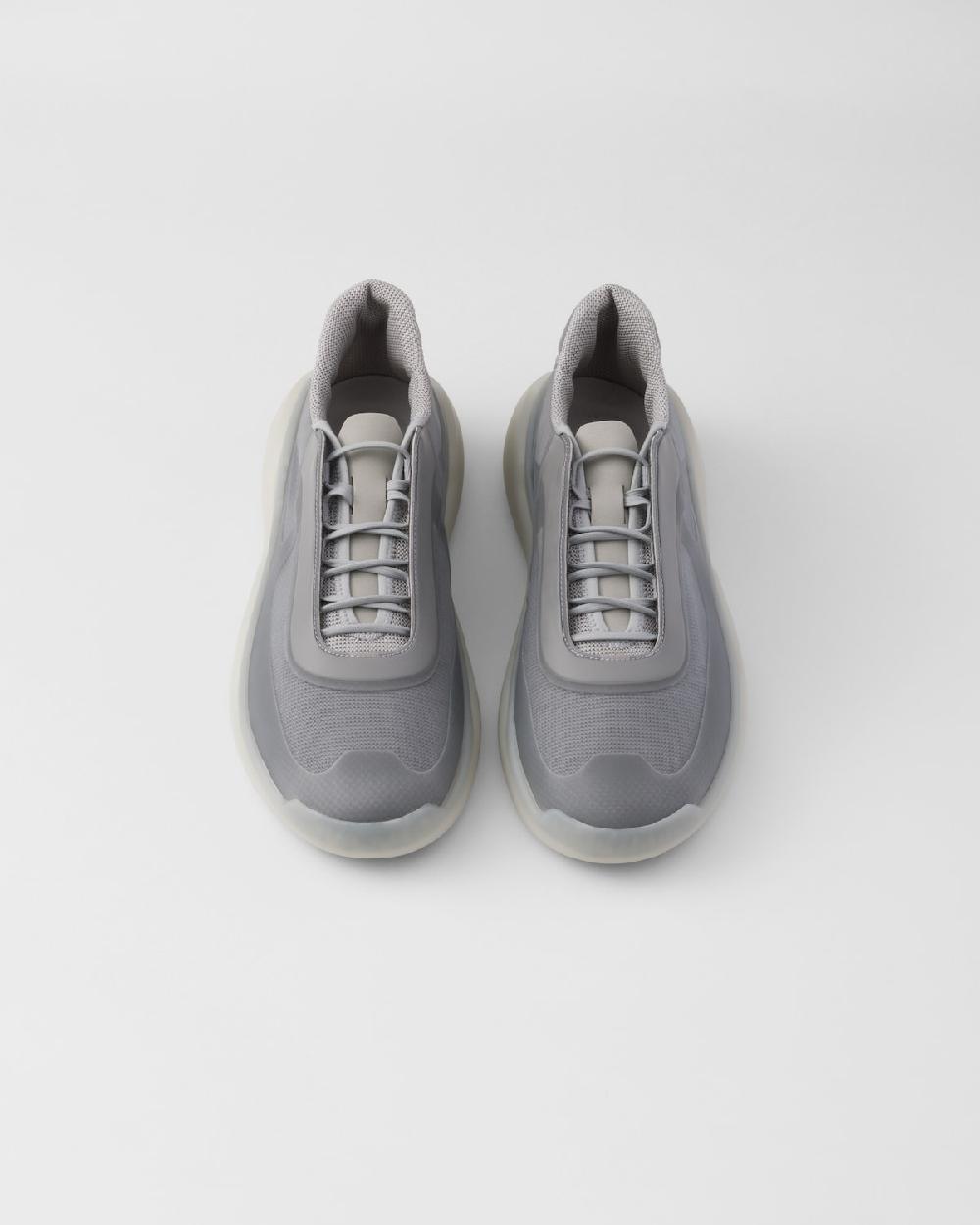 Prada Zapatillas Prada America’s Cup de Re-Nylon y tejido técnico En oferta