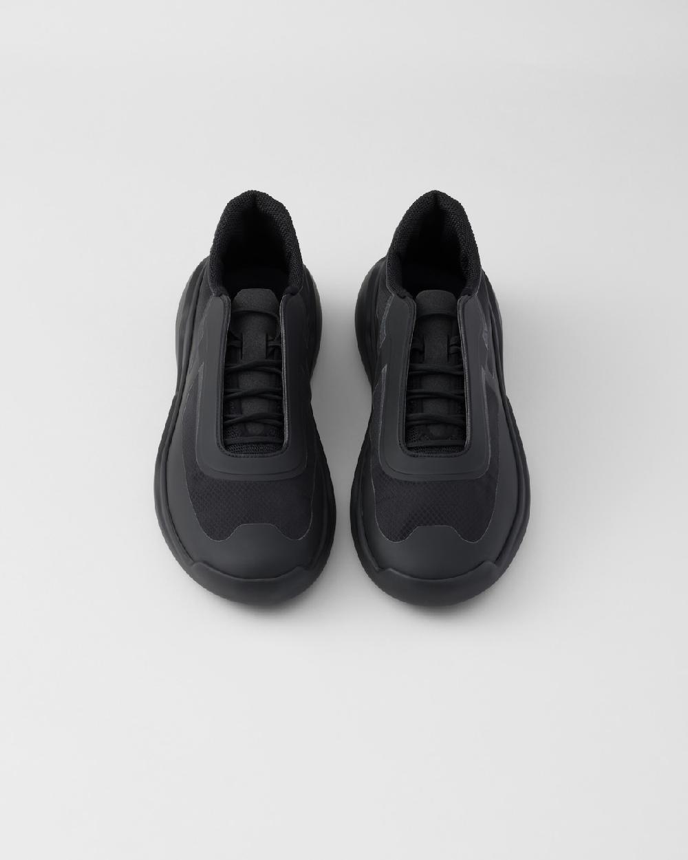Prada Zapatillas Prada America’s Cup de Re-Nylon y tejido técnico Rebajas baratas