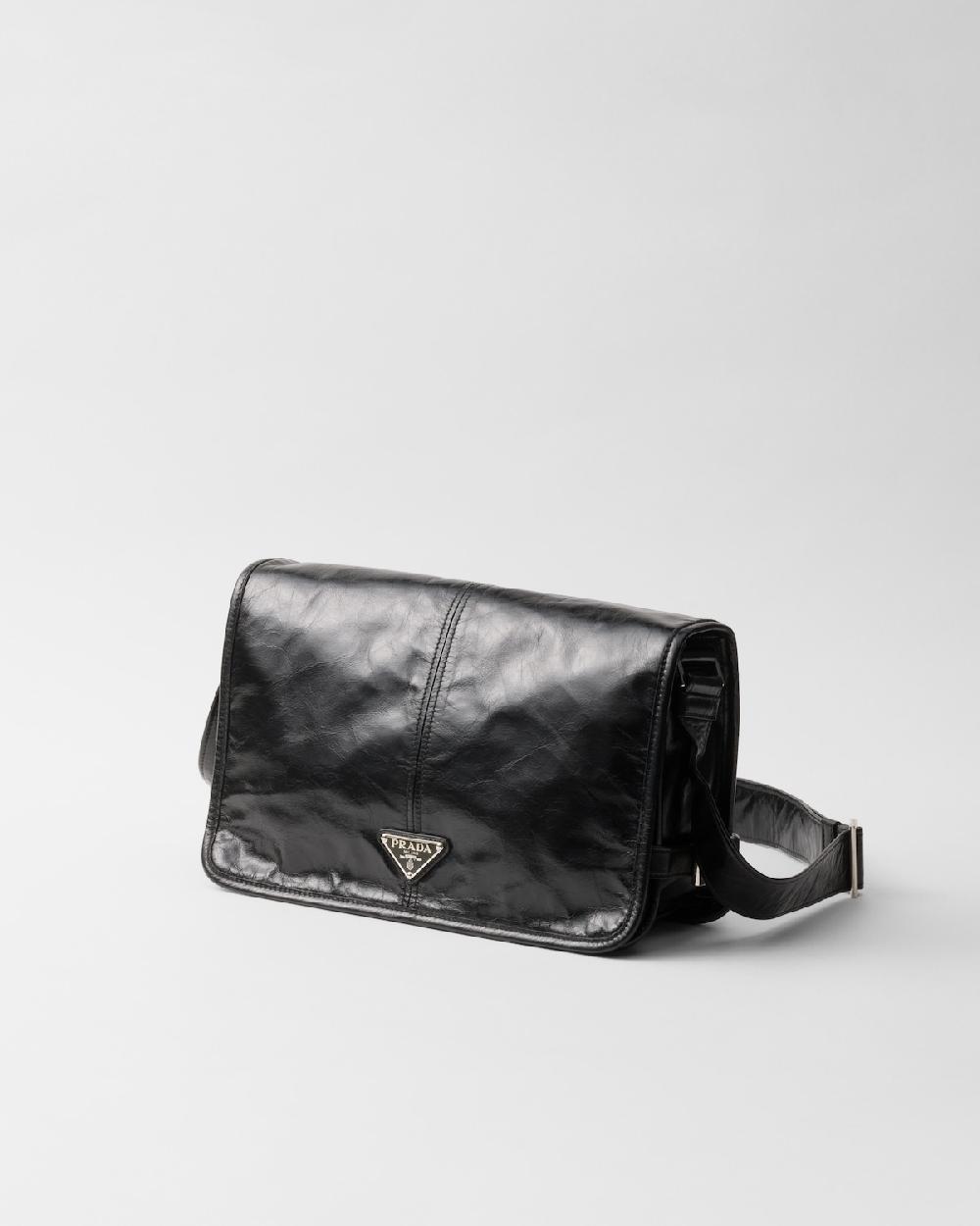 Prada Bolso bandolera de piel Rebajas online