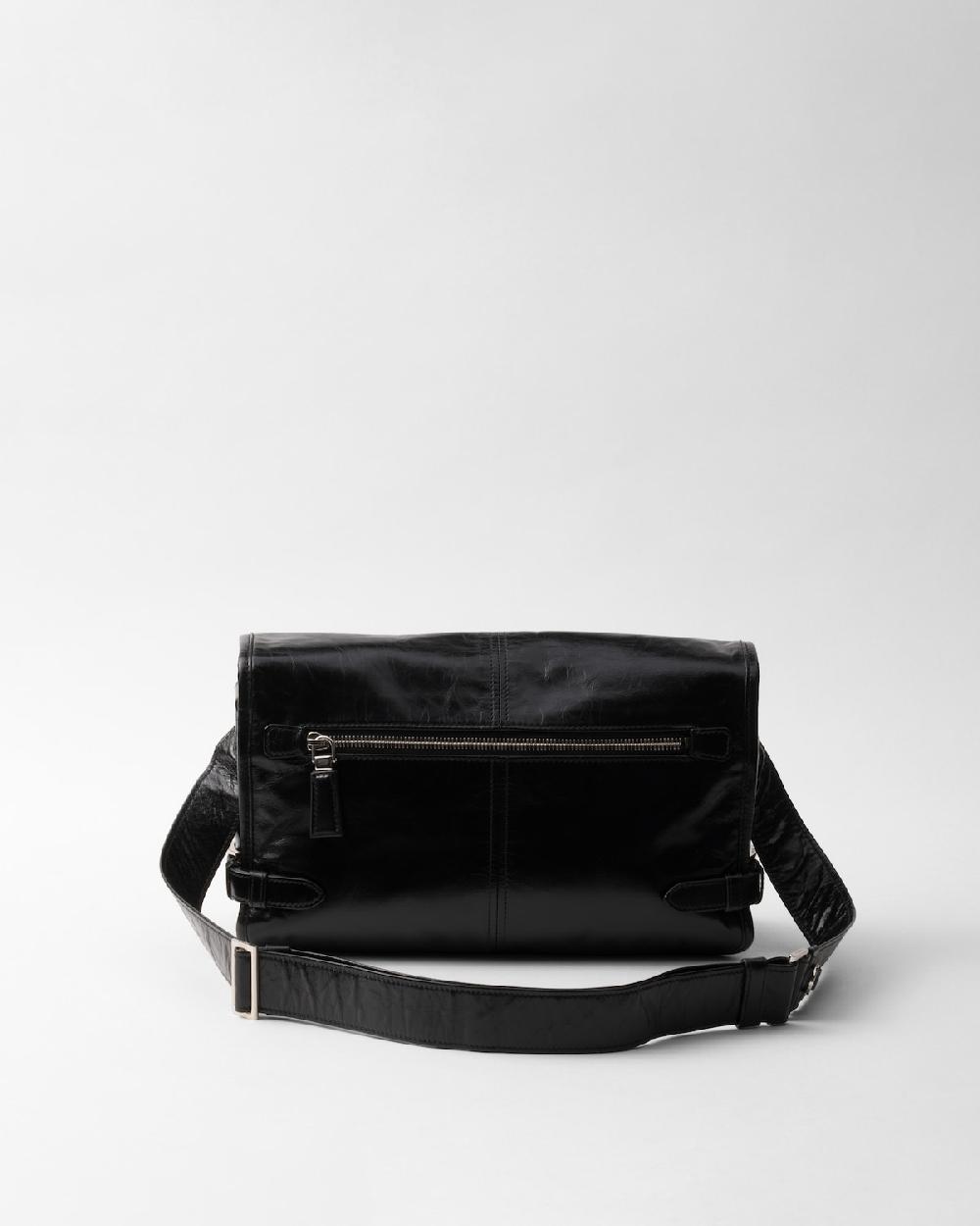 Prada Bolso bandolera de piel Rebajas online