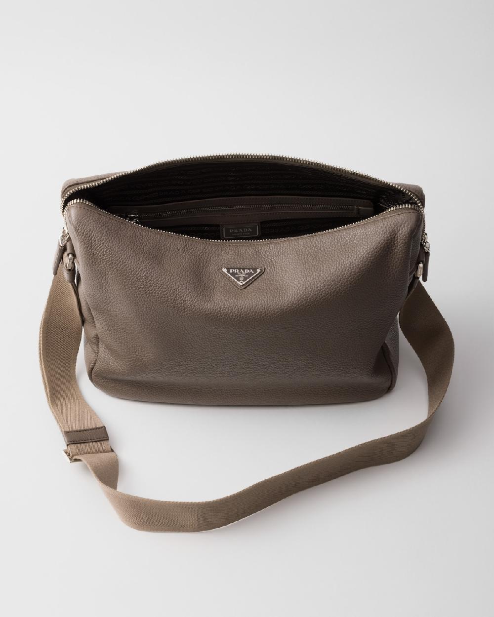 Prada Bolso bandolera de piel Último día