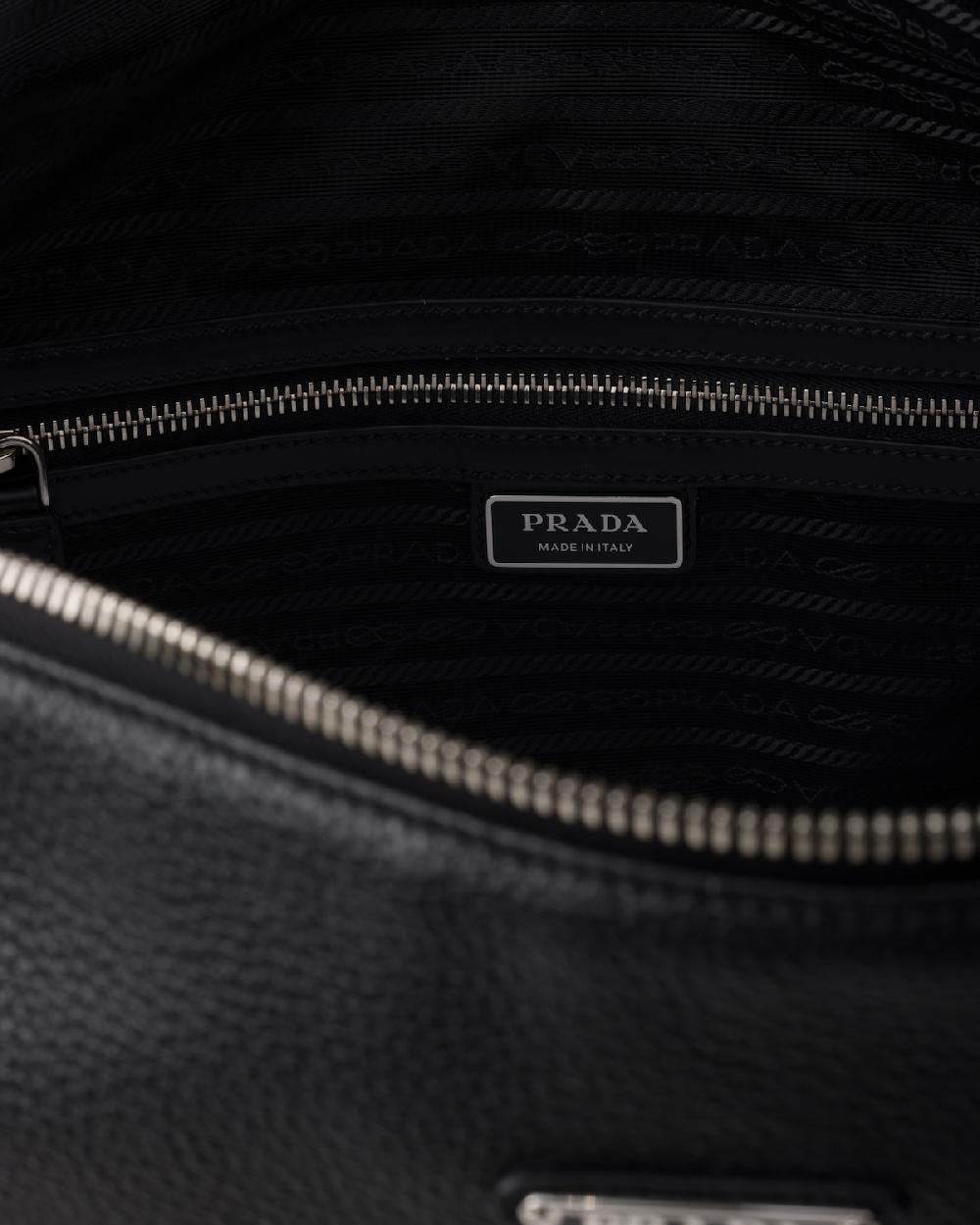 Prada Bolso bandolera de piel Promoción por tiempo limitado