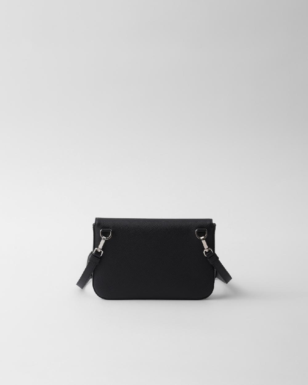 Prada Bolso bandolera de piel Saffiano Liquidación