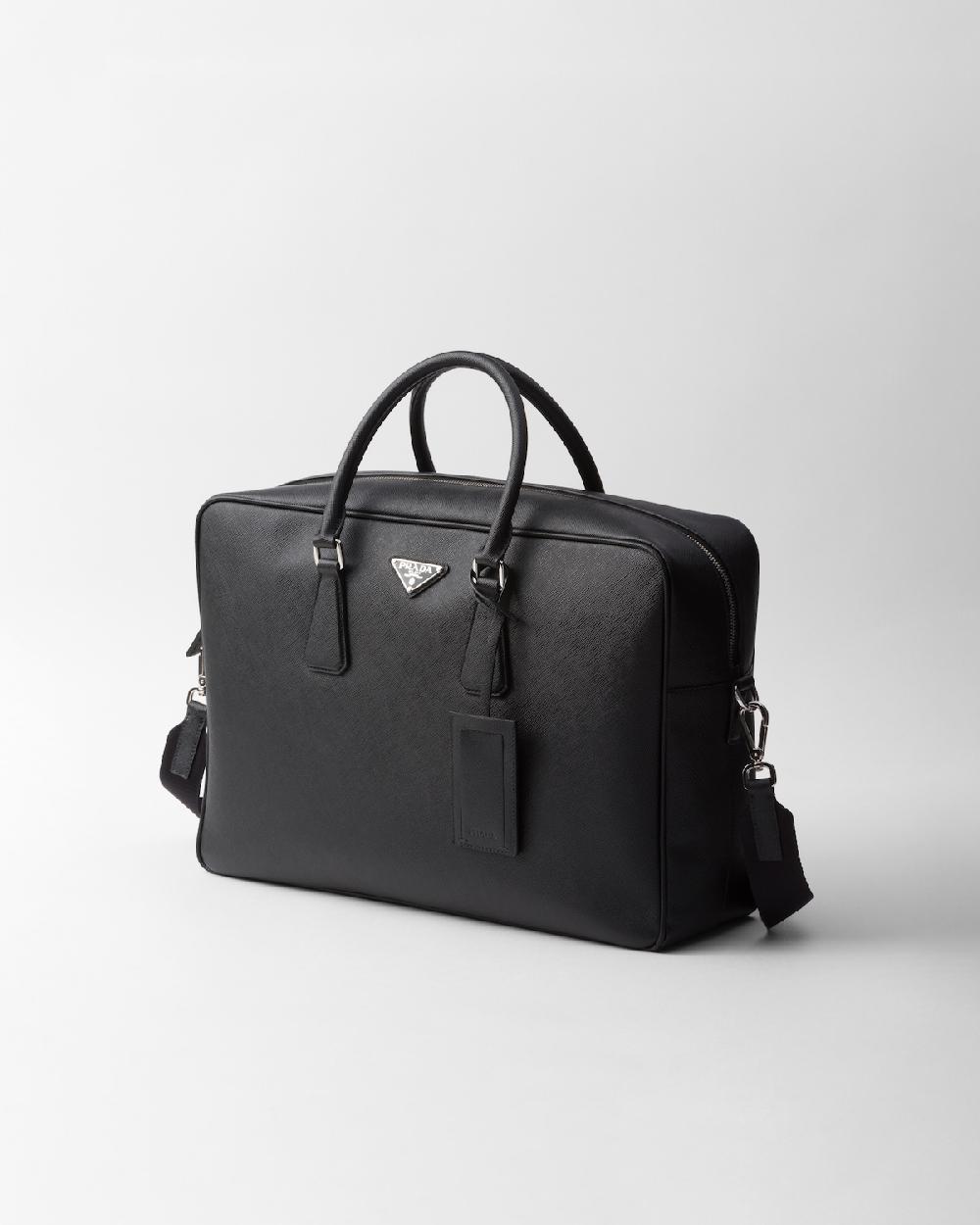 Prada Maletín de piel Saffiano