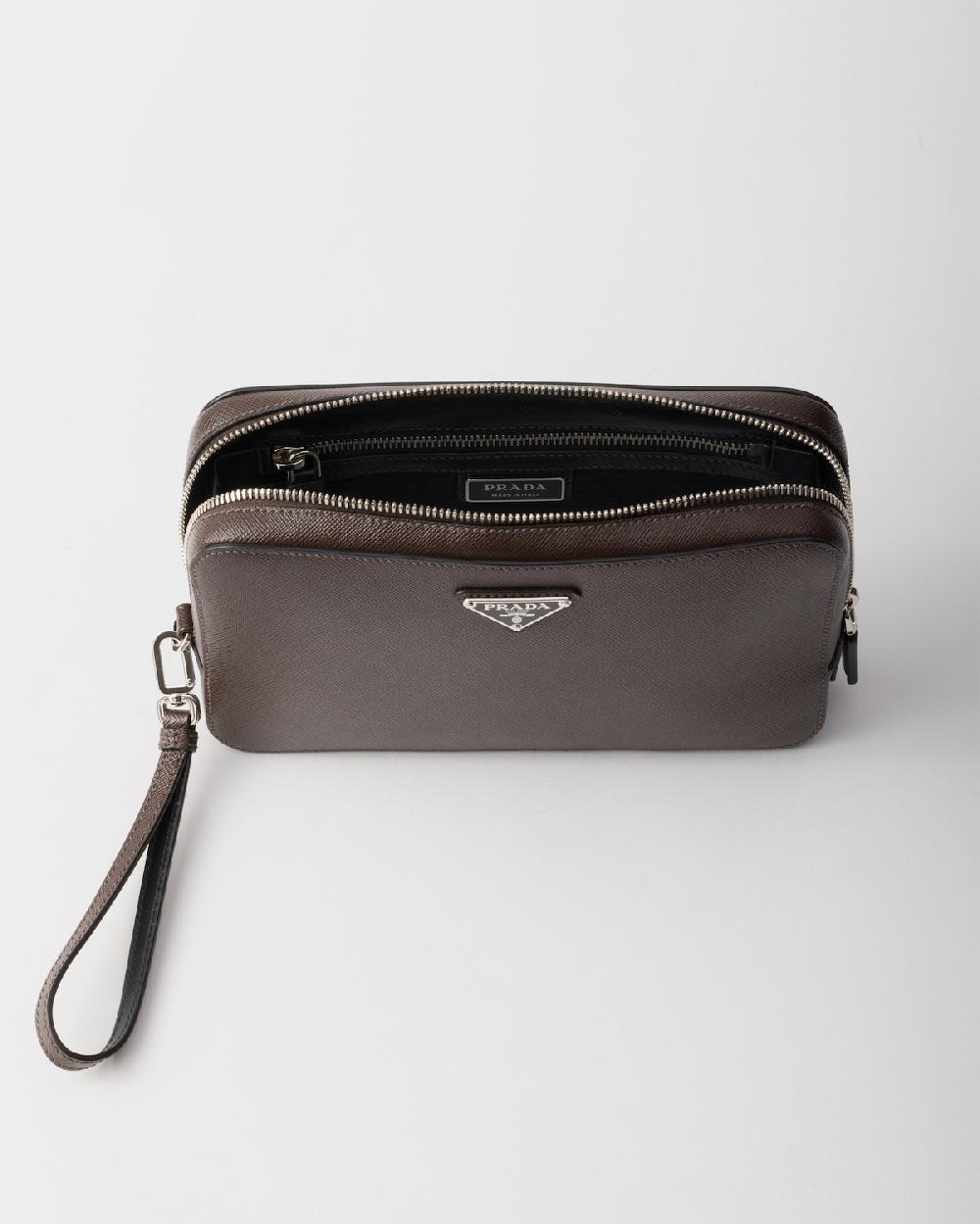 Prada Bolsa de piel Saffiano Ahorra y exporta