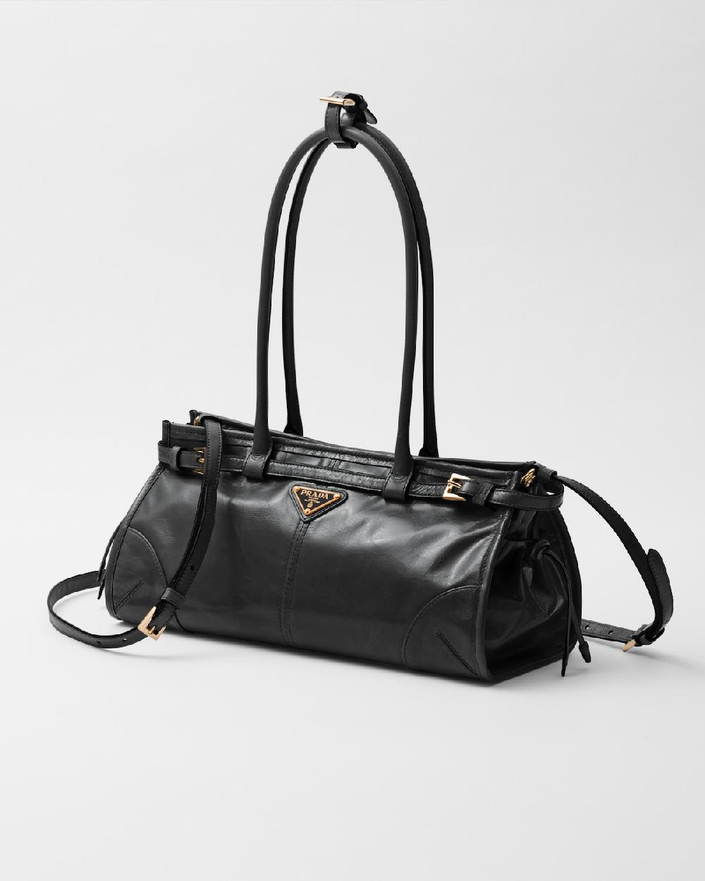 Prada Bolso mediano Prada Bonnie de piel Ofertas de temporada