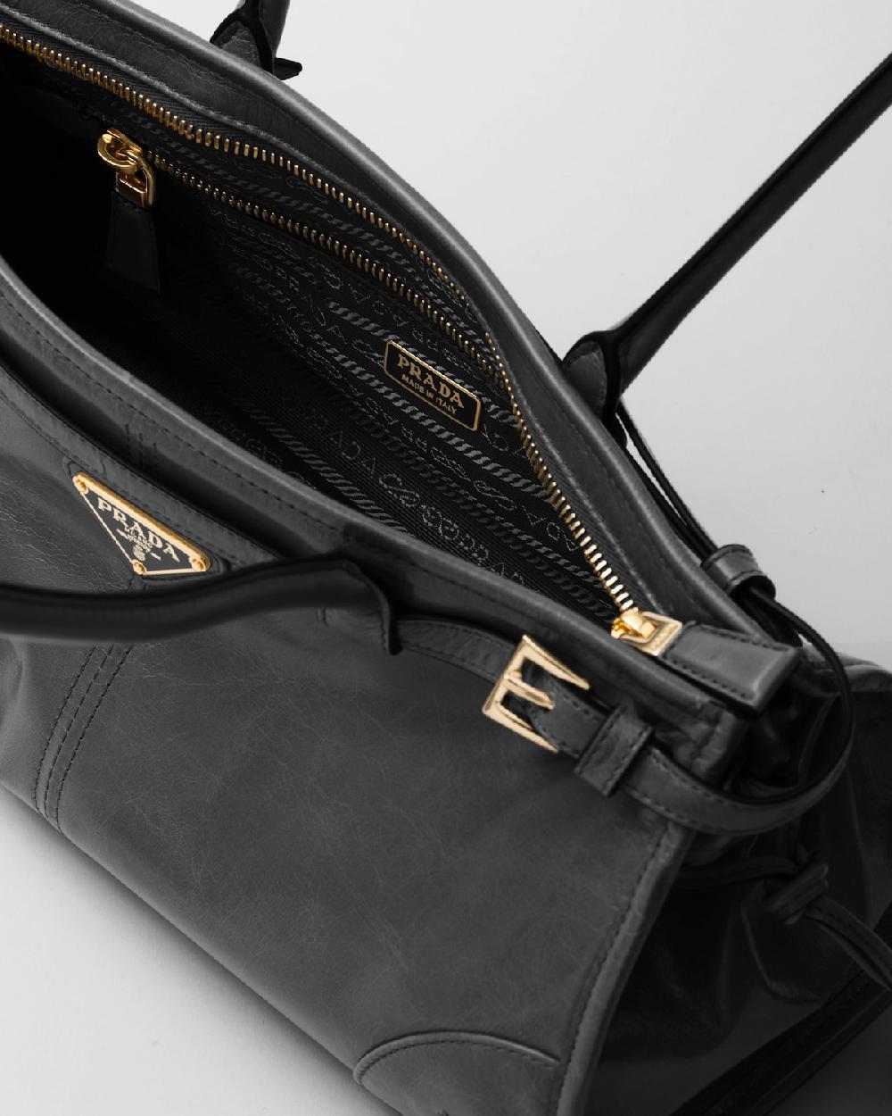 Prada Bolso mediano Prada Bonnie de piel Ofertas de temporada