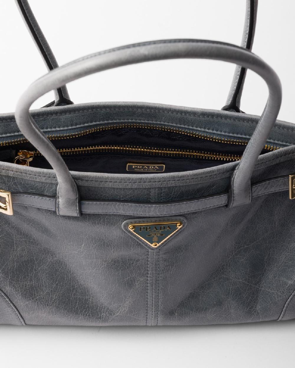 Prada Bolso mediano Prada Bonnie de piel Ofertas especiales