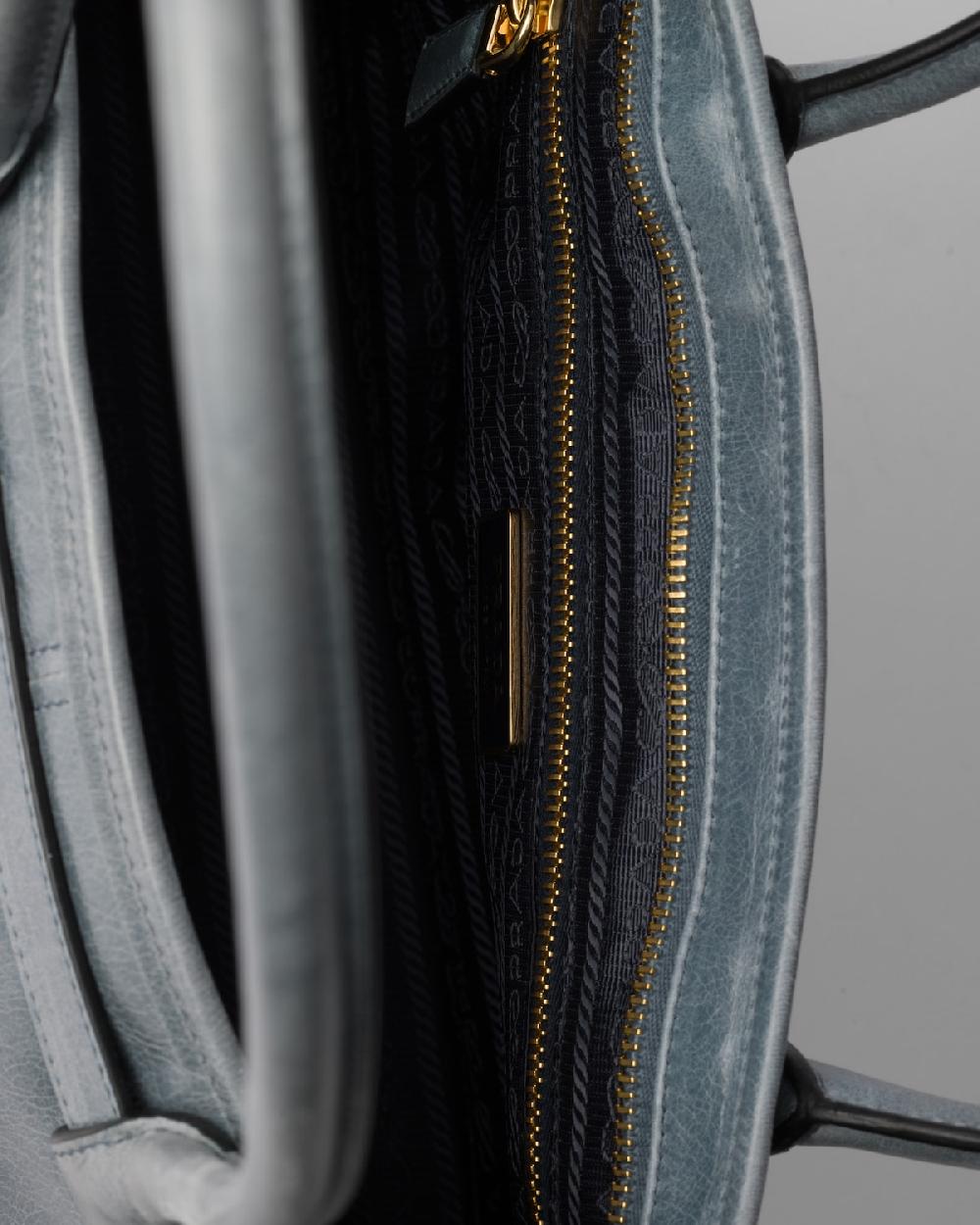 Prada Bolso grande Prada Bonnie de piel Rebajas de fin de temporada