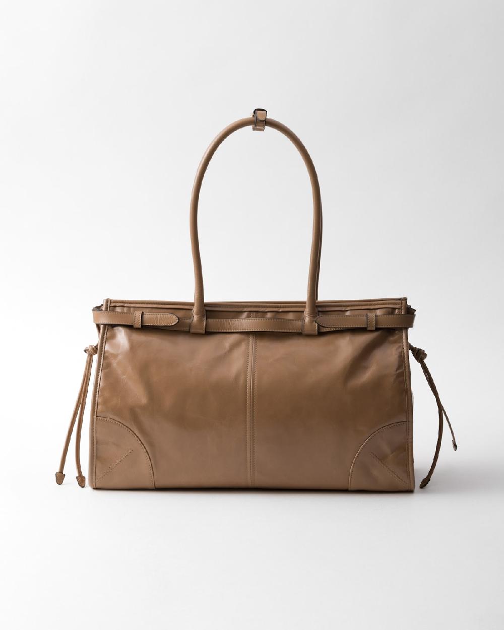 Prada Bolso grande Prada Bonnie de piel Precio ultrabajo