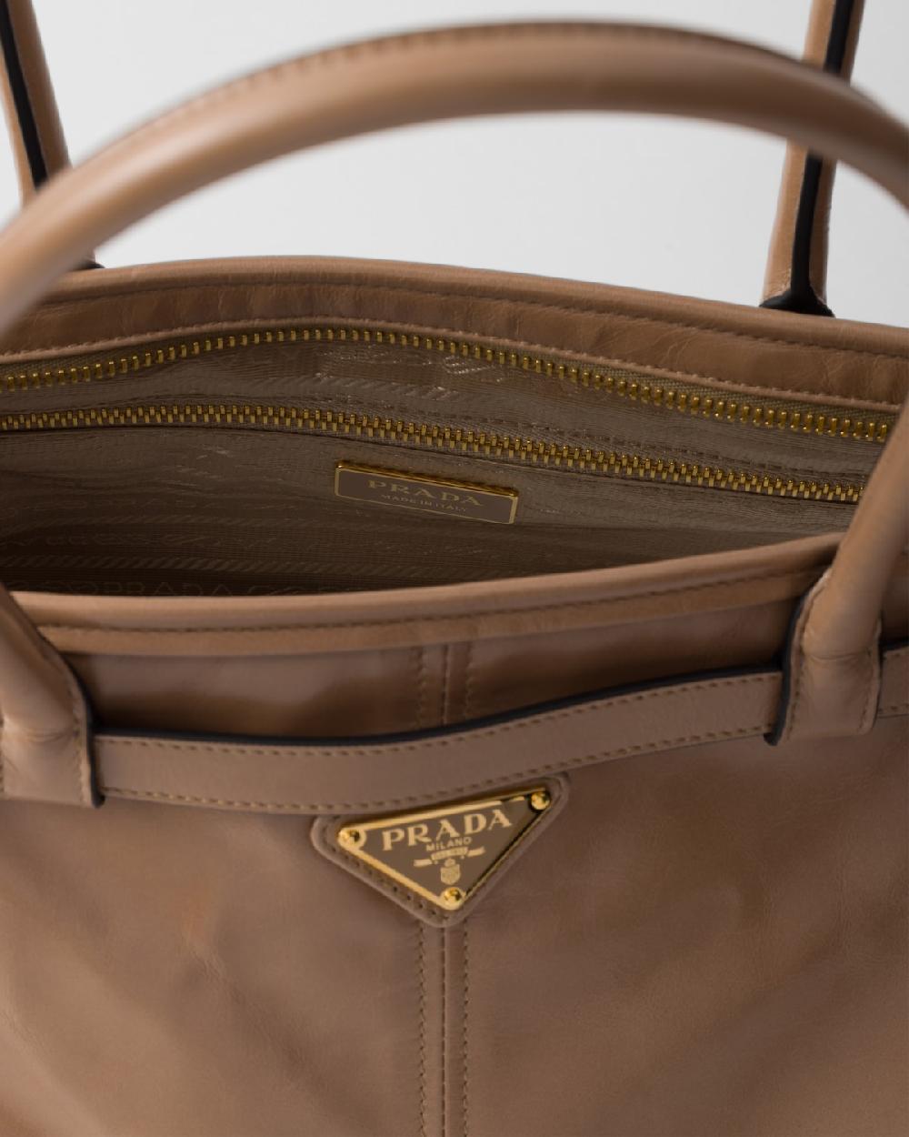 Prada Bolso grande Prada Bonnie de piel Precio ultrabajo