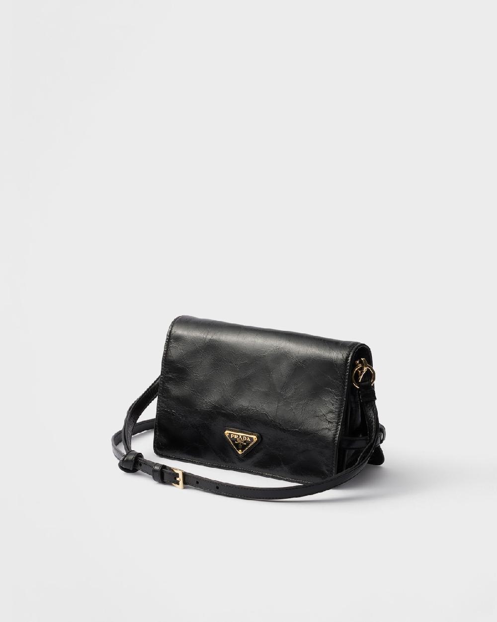 Prada Bolso bandolera de piel Ofertas