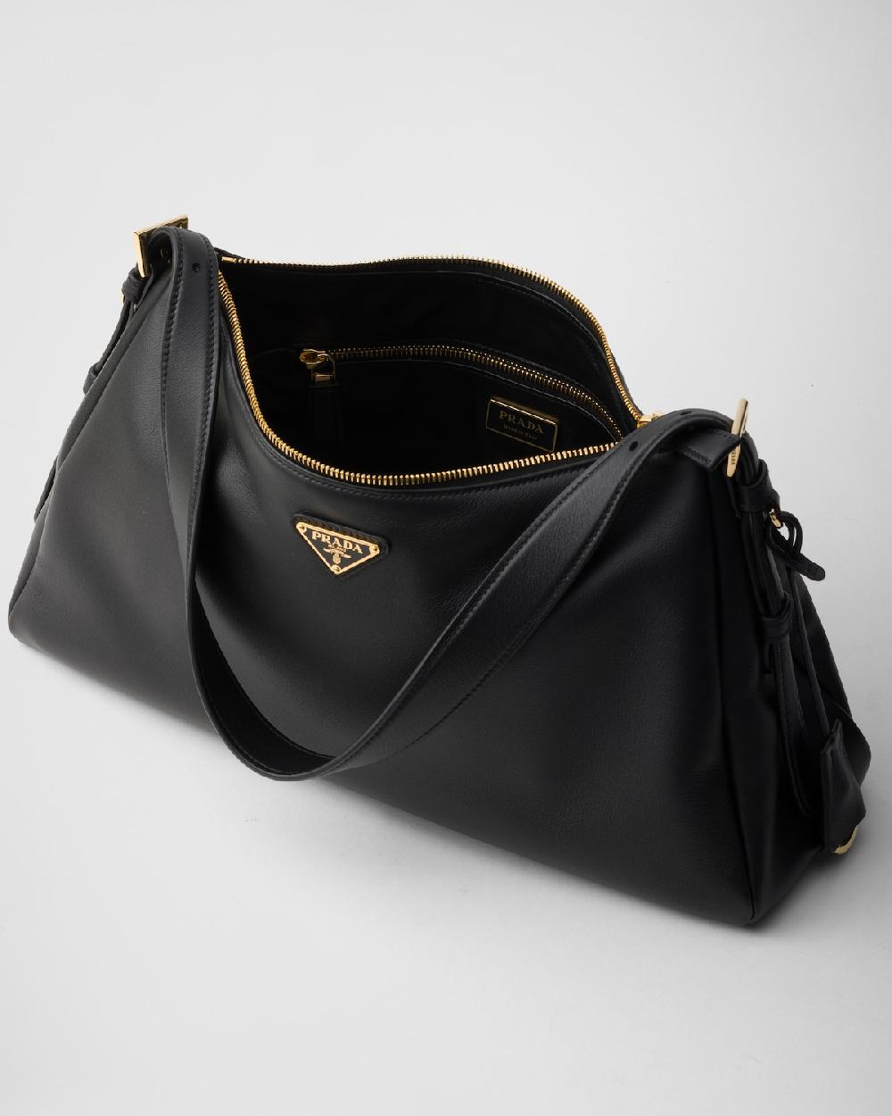 Prada Bolso bandolera Prada Aimée de piel grande Envío gratis