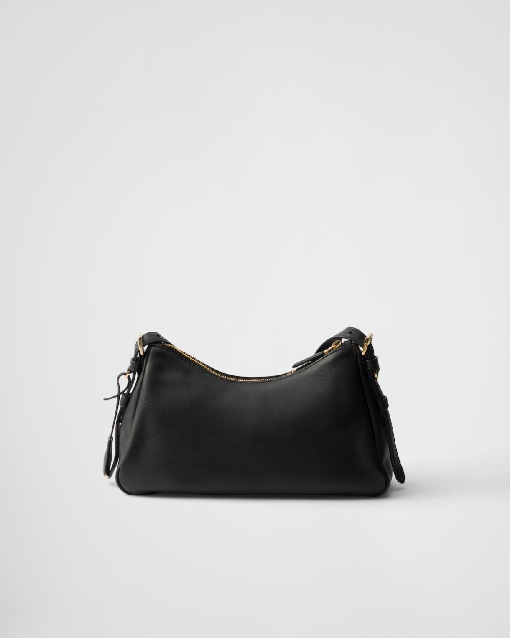 Prada Bolso bandolera mediano Prada Aimée de piel Oferta especial