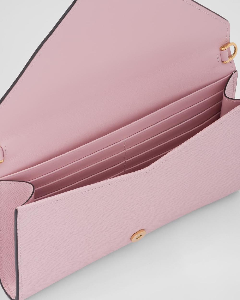 Prada Cartera de mano de piel Saffiano con solapa COMPRAR AHORA