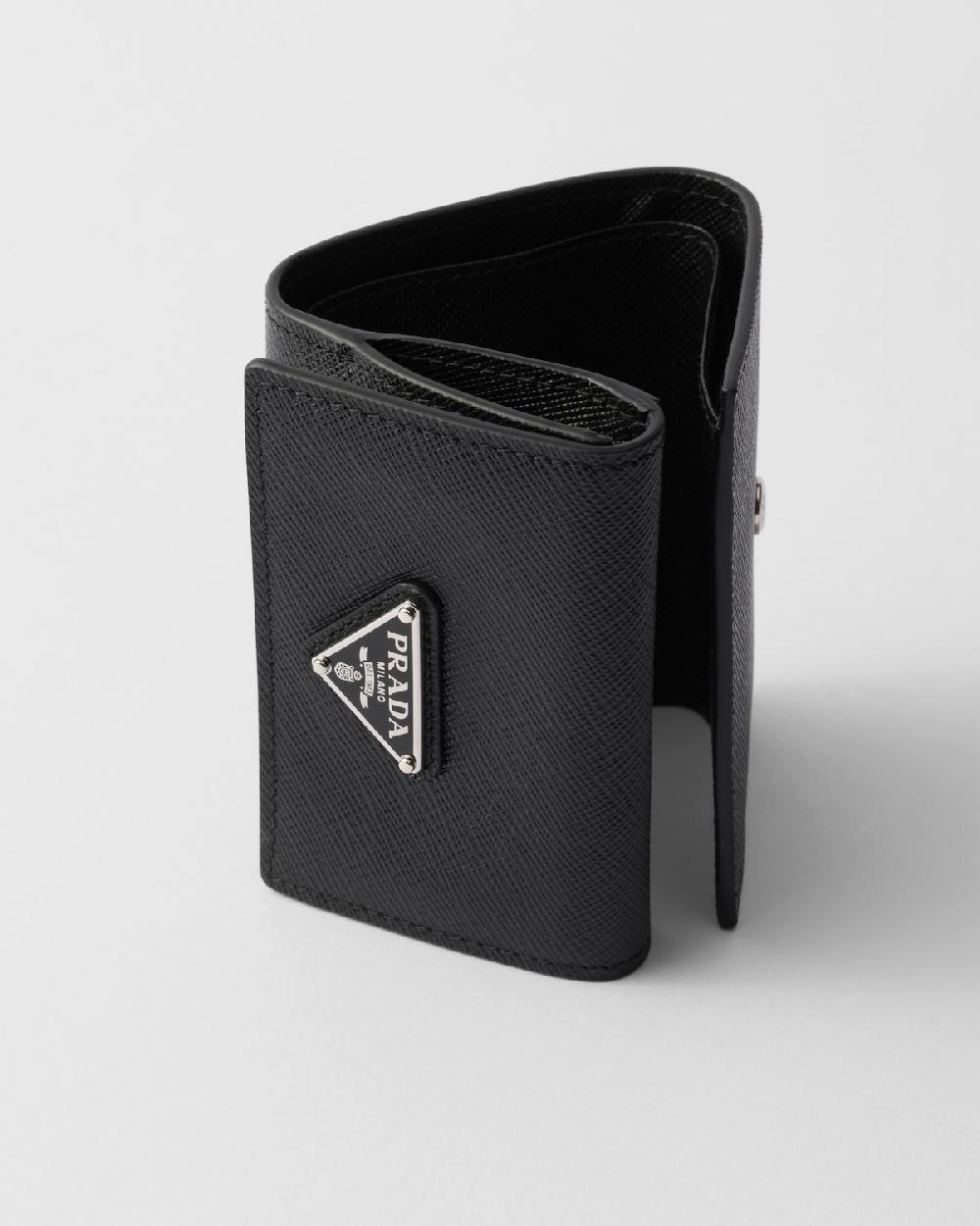 Prada Cartera pequeña de piel Saffiano ÚLTIMAS EDICIONES