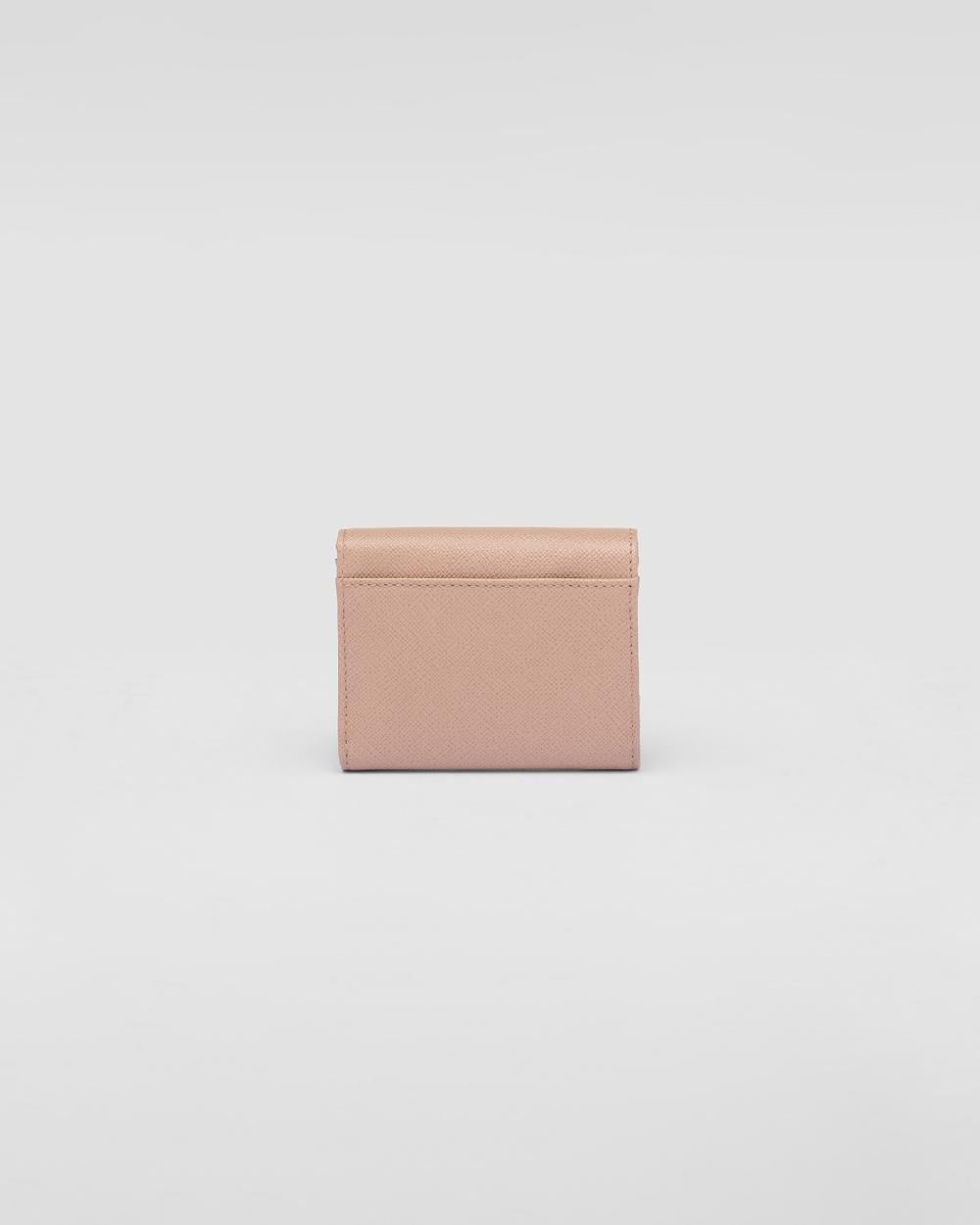 Prada Cartera pequeña de piel Saffiano Precio de fábrica