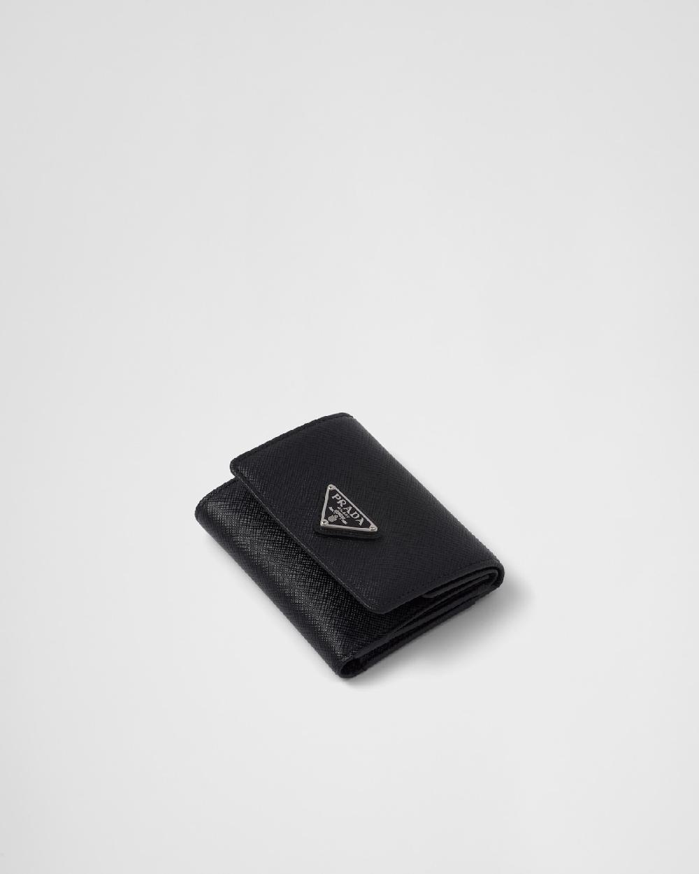 Prada Cartera pequeña de piel Saffiano