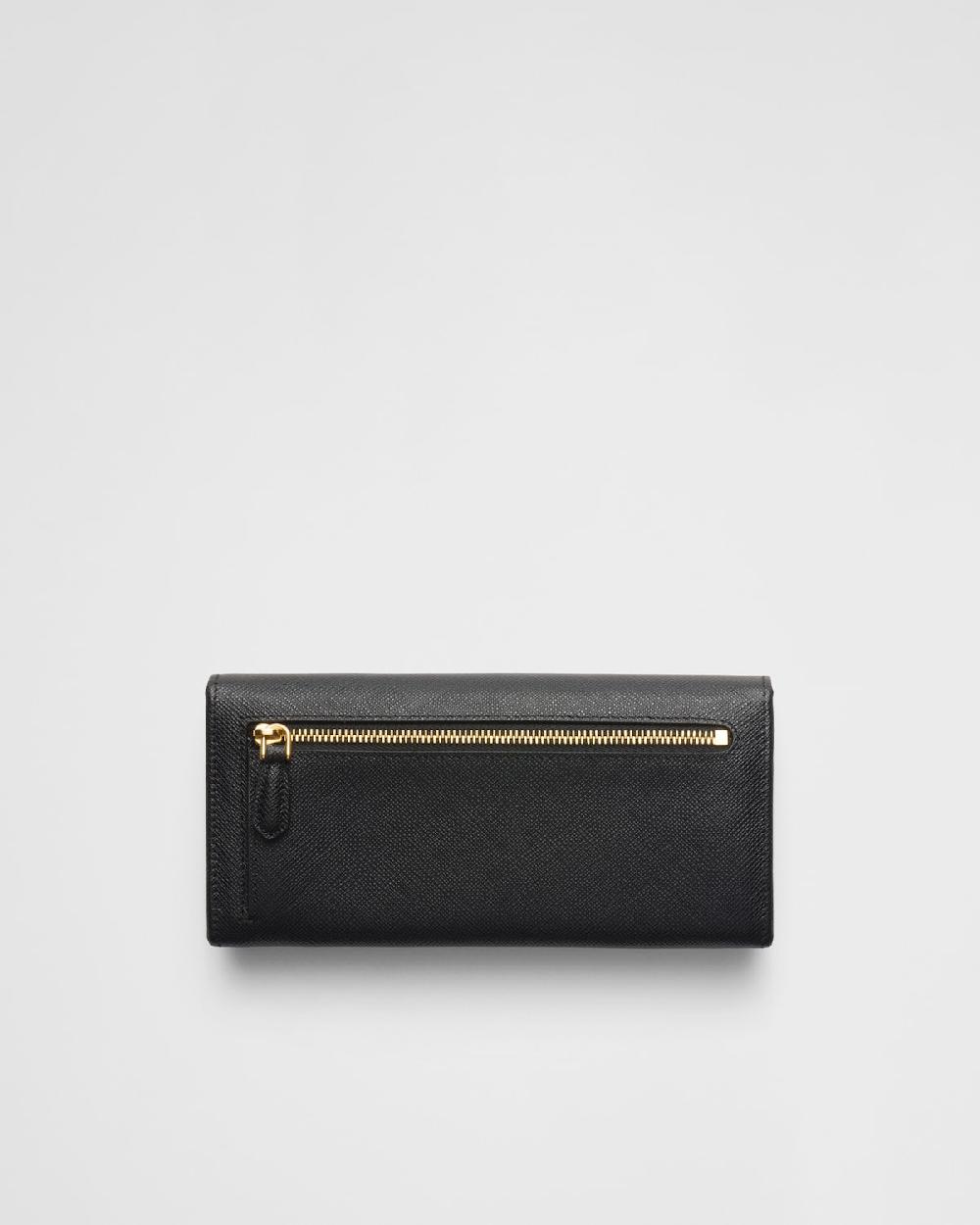 Prada Cartera grande de piel Saffiano Oferta especial de fábrica