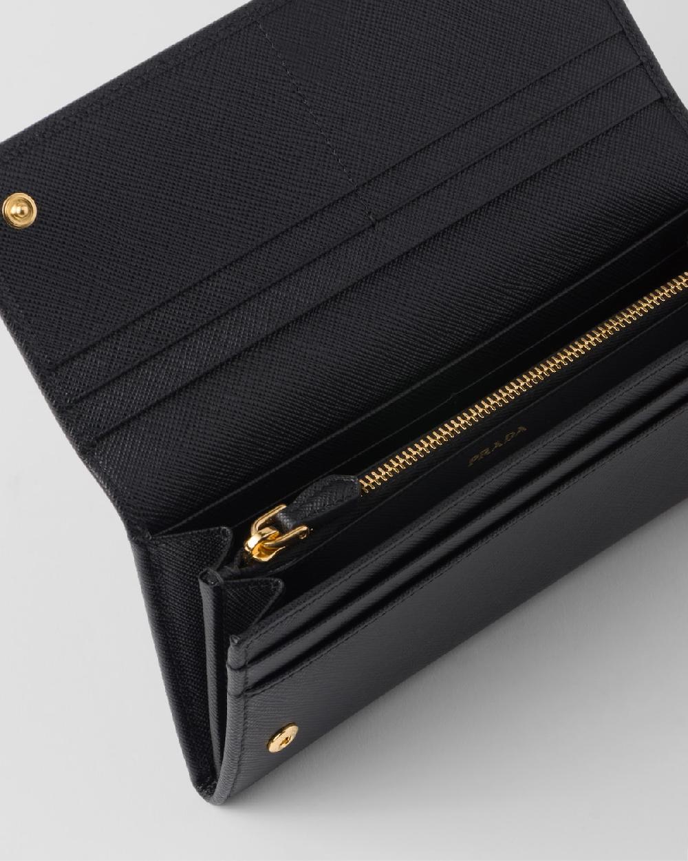 Prada Cartera grande de piel Saffiano Oferta especial de fábrica