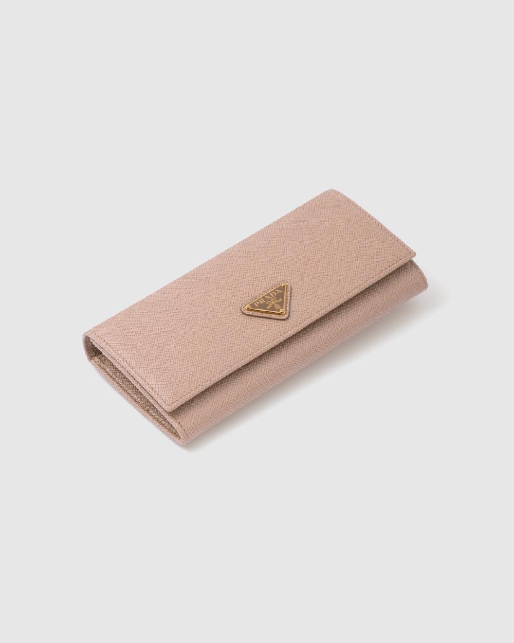 Prada Cartera grande de piel Saffiano Promoción trimestral