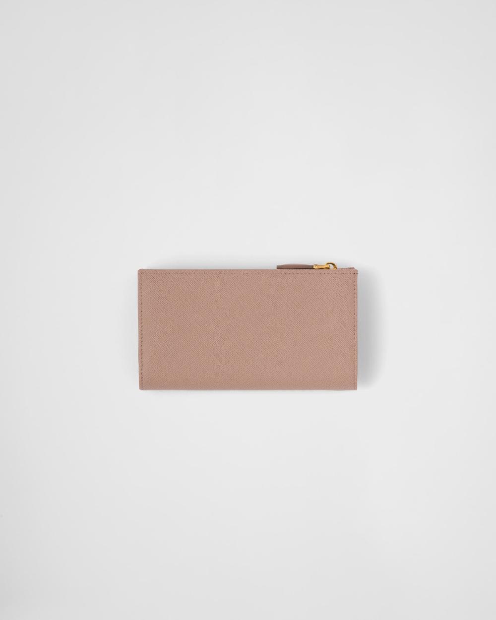 Prada Cartera de piel Saffiano Superdescuento