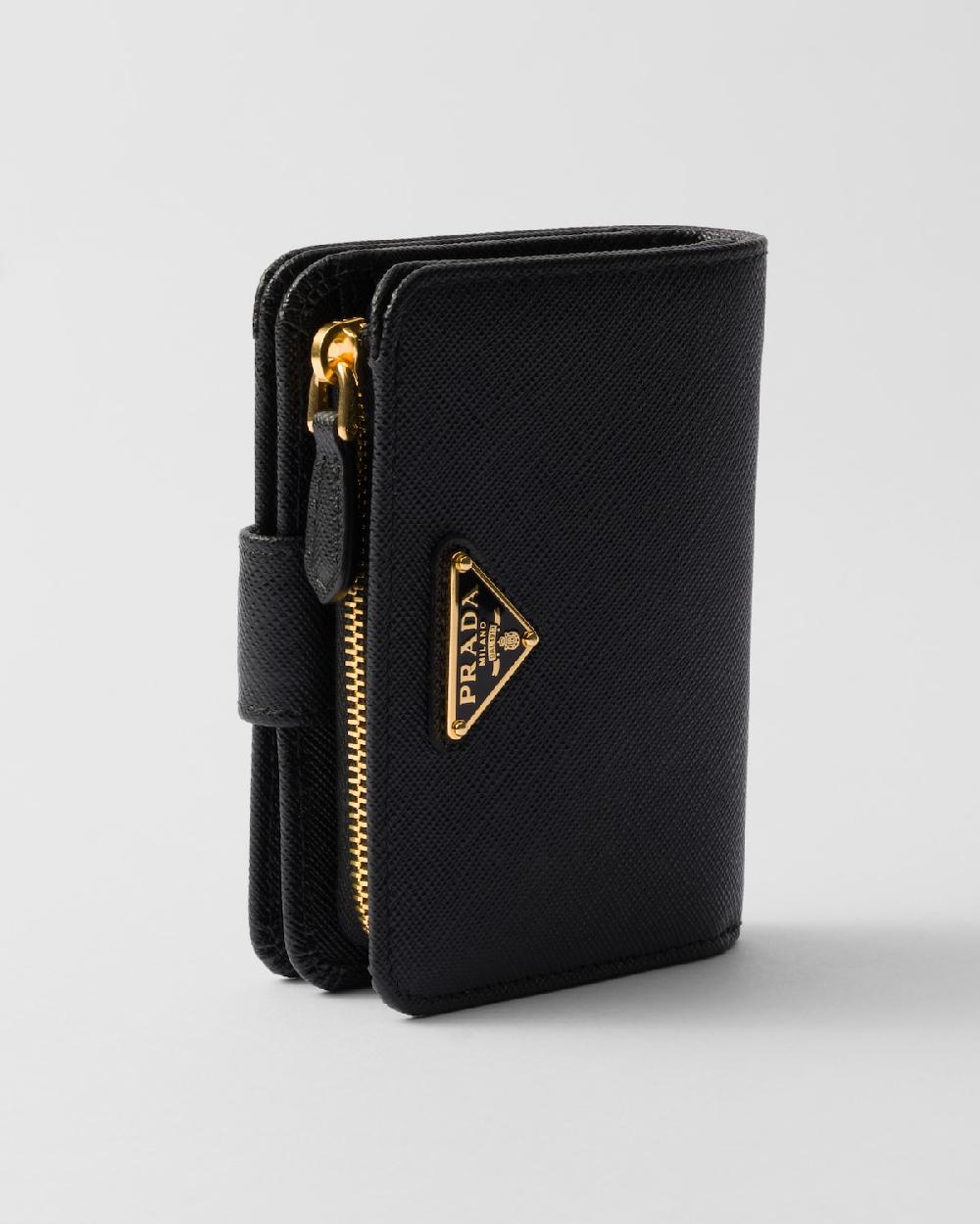Prada Cartera pequeña de piel Saffiano Liquidación