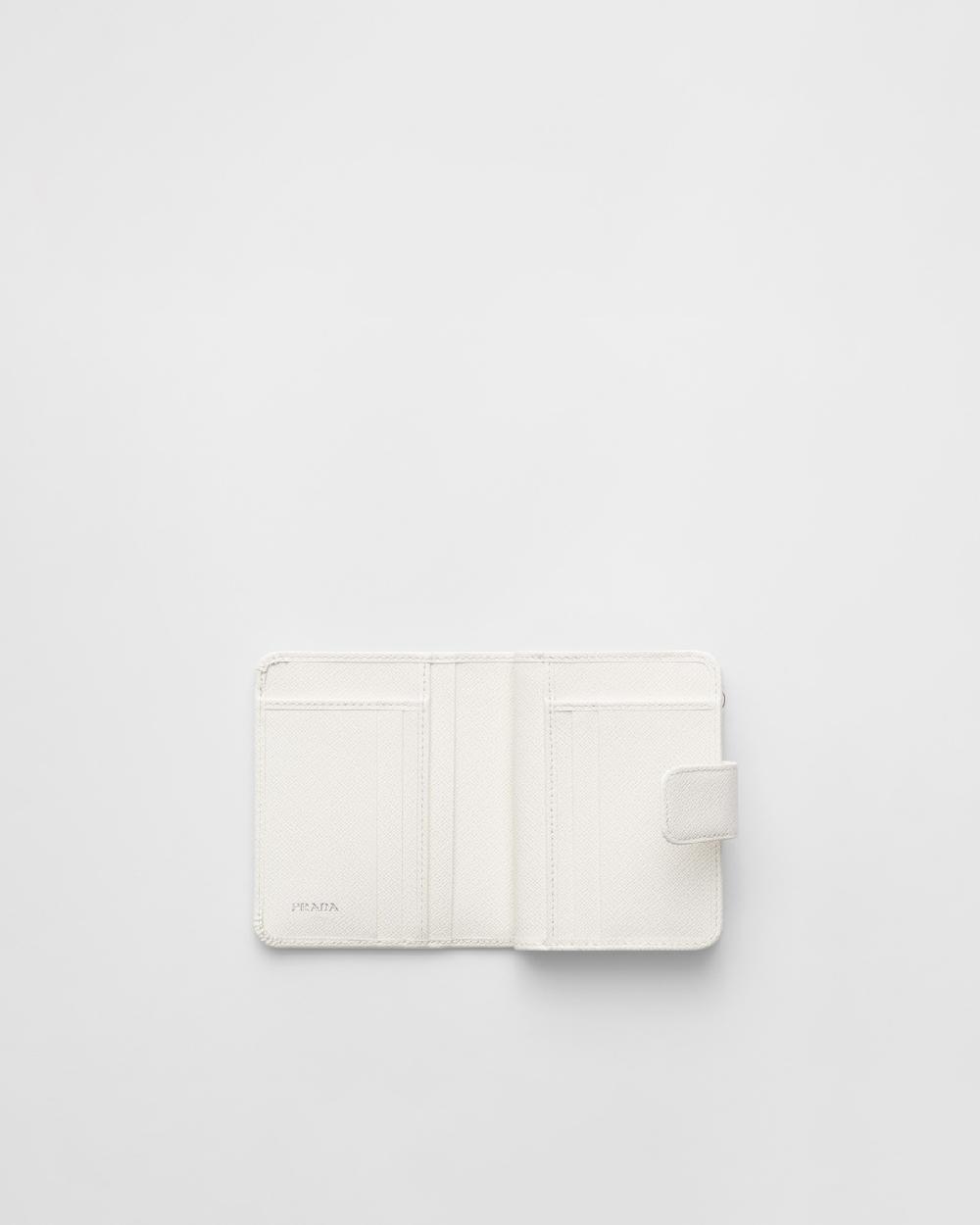 Prada Cartera pequeña de piel Saffiano Tienda de fábrica