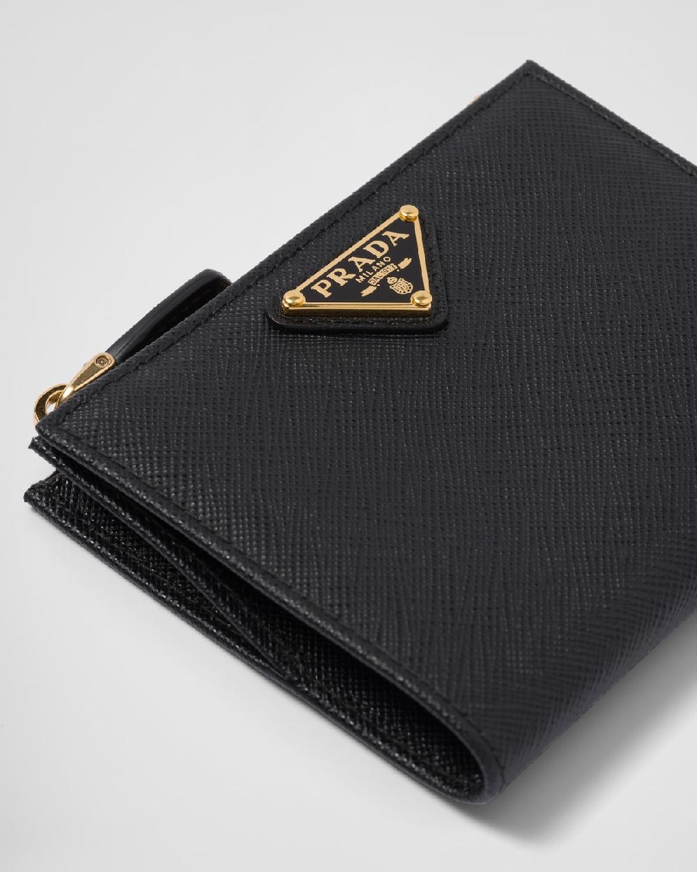 Prada Cartera pequeña de piel Saffiano Ahorra y exporta