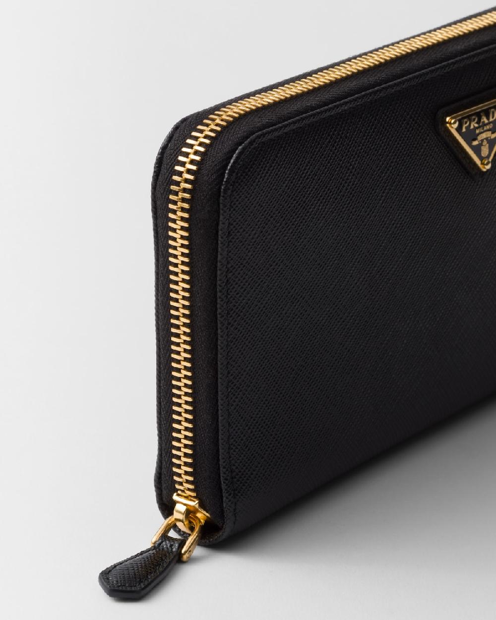 Prada Saffiano Leather Wallet Libre de impuestos