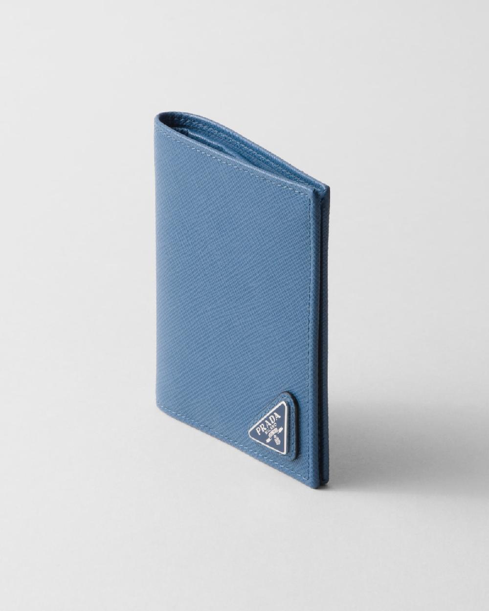 Prada Cartera de piel Saffiano Descuento por venta flash