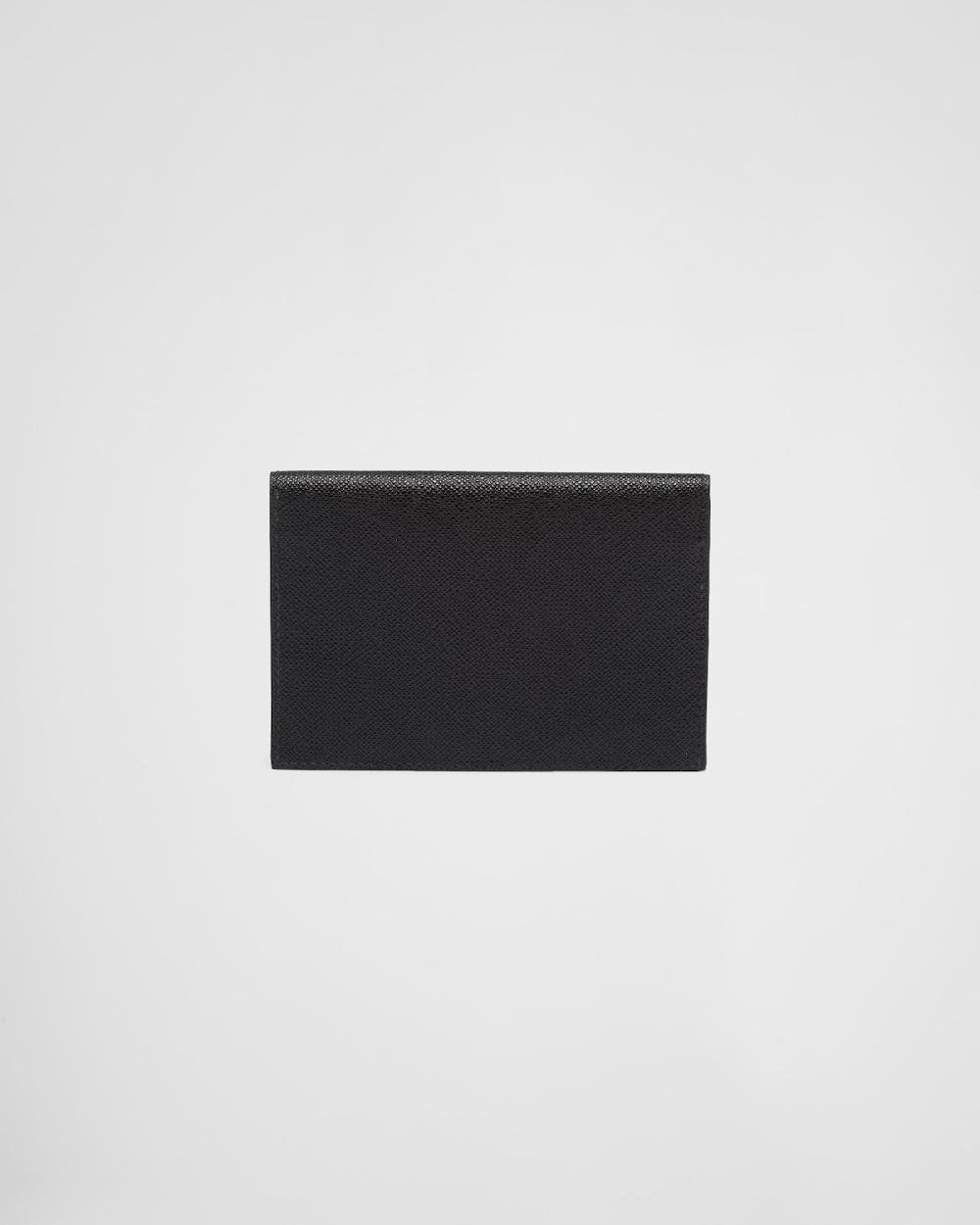 Prada Portadocumentos de piel Saffiano Outlet online