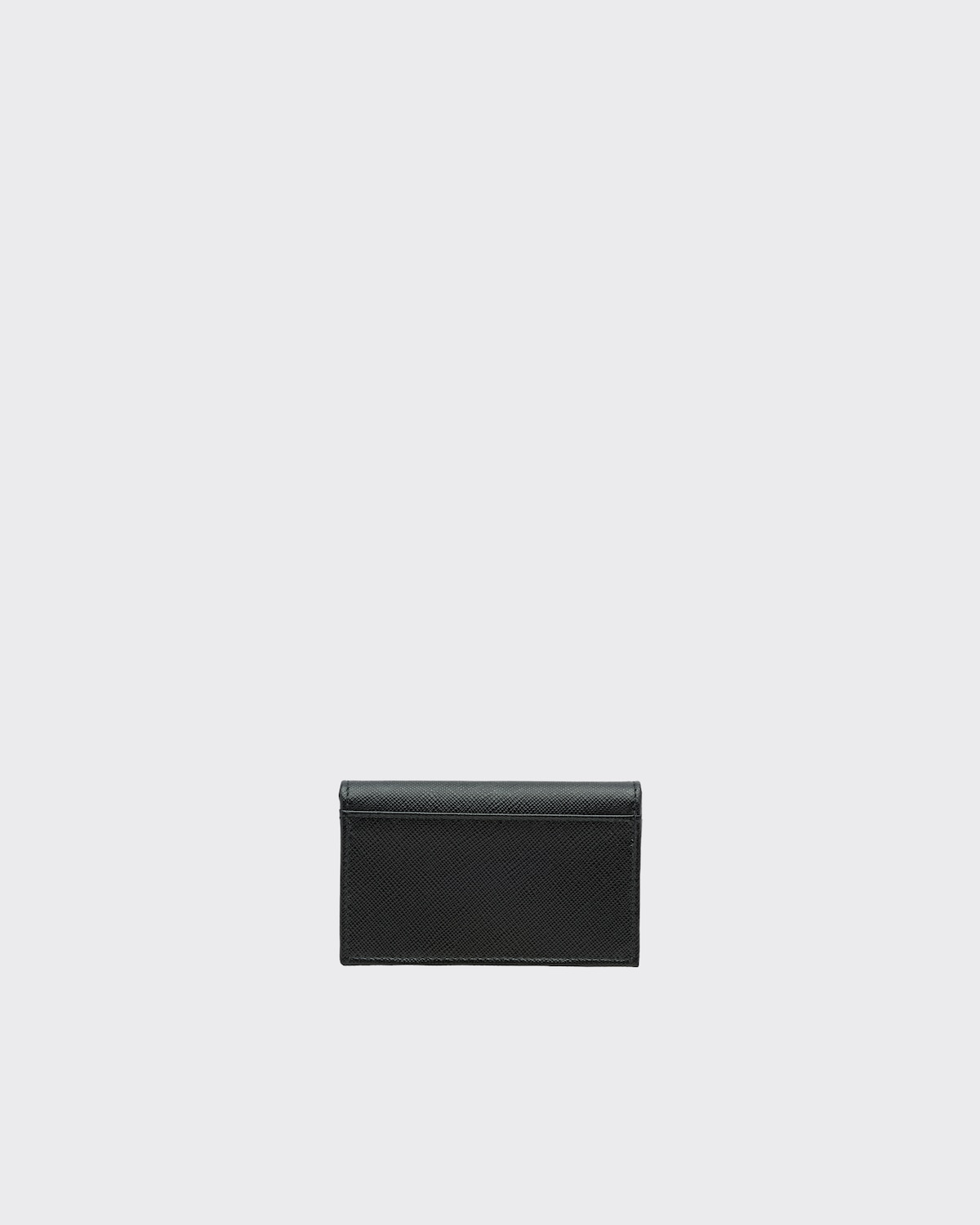 Prada Tarjetero de piel Saffiano En oferta