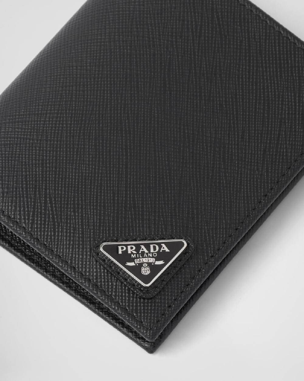 Prada Cartera de piel Saffiano Rebajas de fábrica