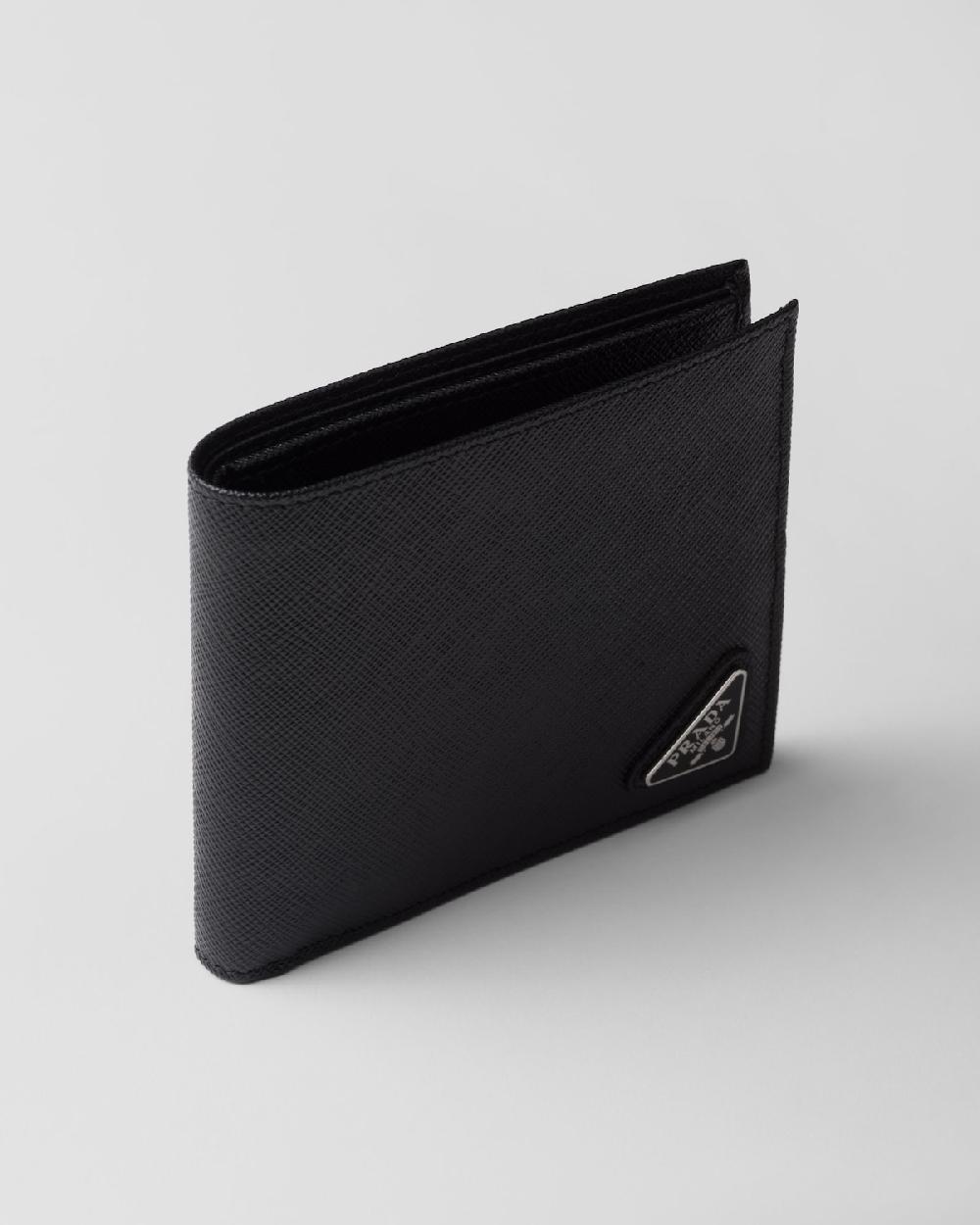 Prada Cartera de piel Saffiano Tienda