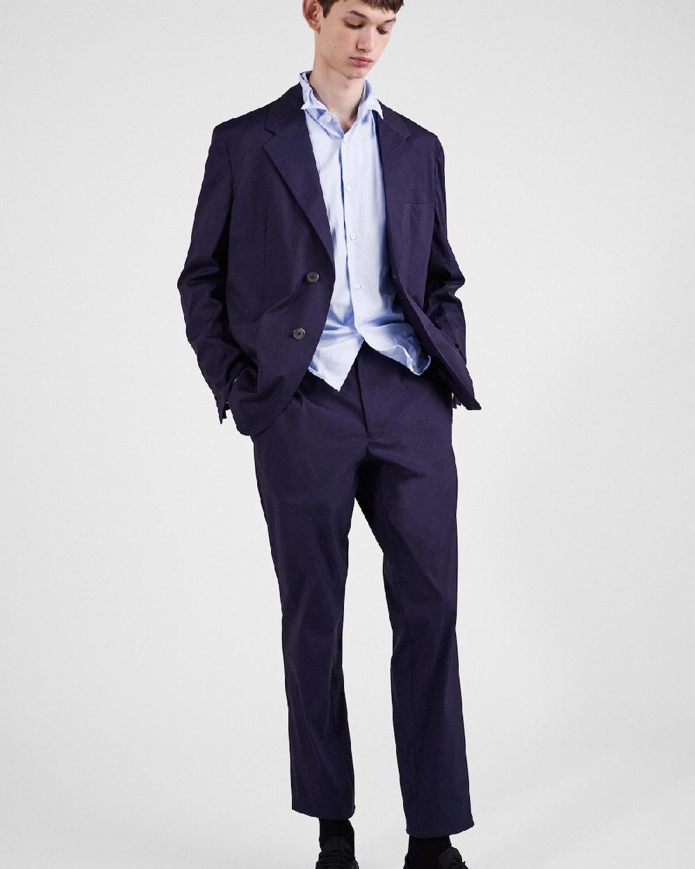Prada Pantalones de popelín elástico Rebajas online